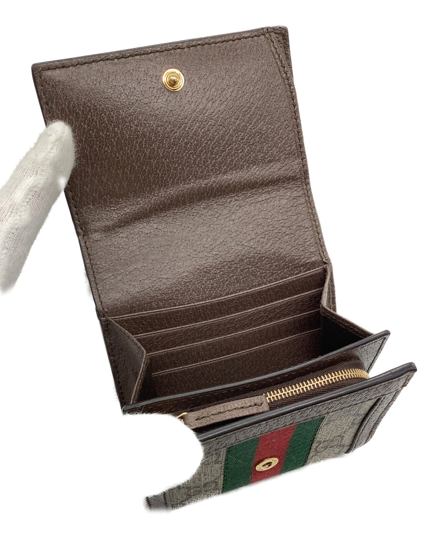 [Pre-owned] GUCCI bi-fold wallet 598662