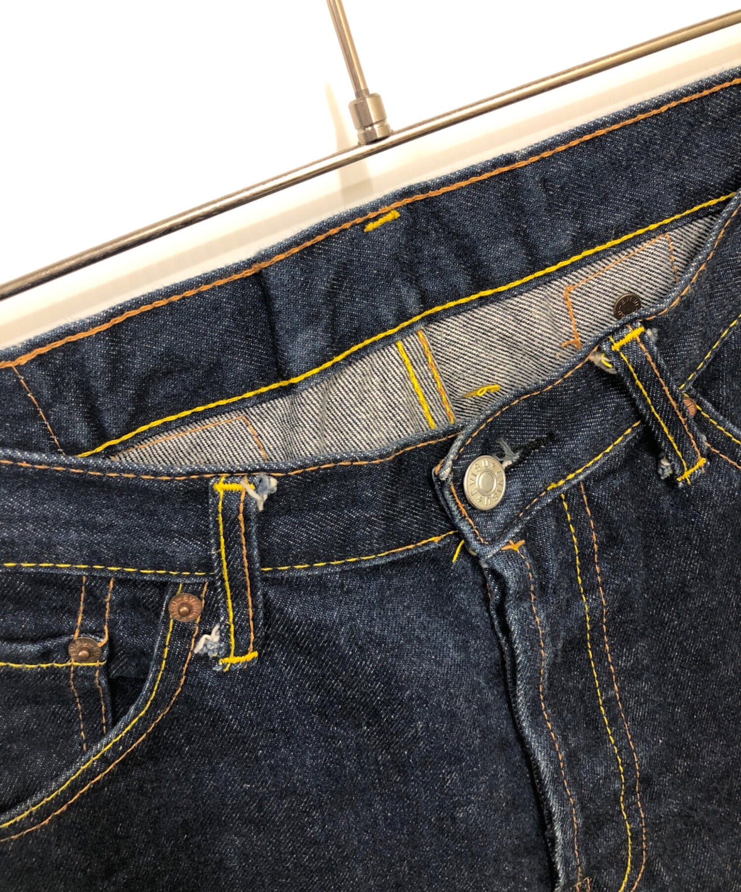 [Pre-owned] EVISU Big Camome Denim Pants 2006