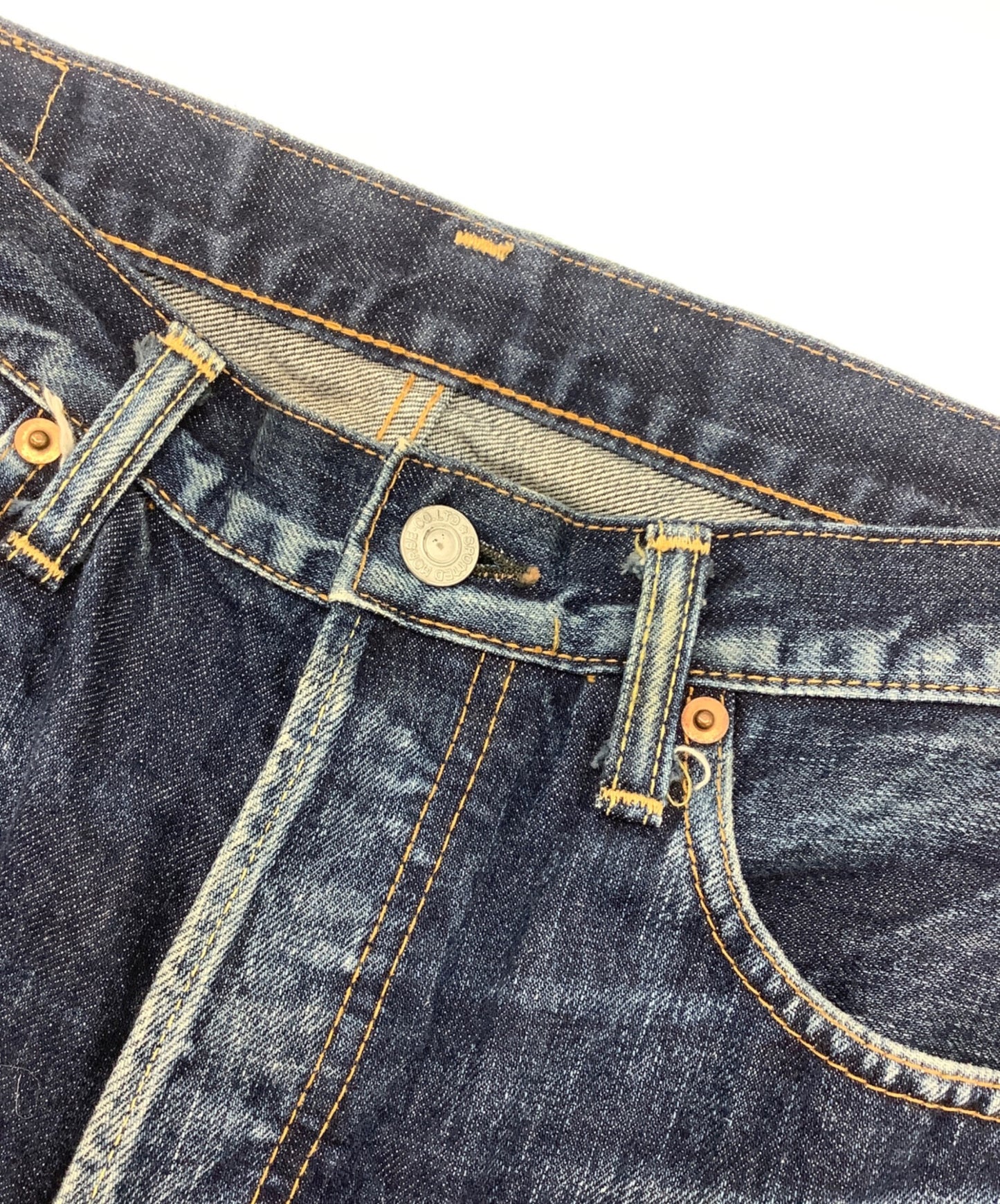 [Pre-owned] YOHJI YAMAMOTO denim pants MR-P26-040