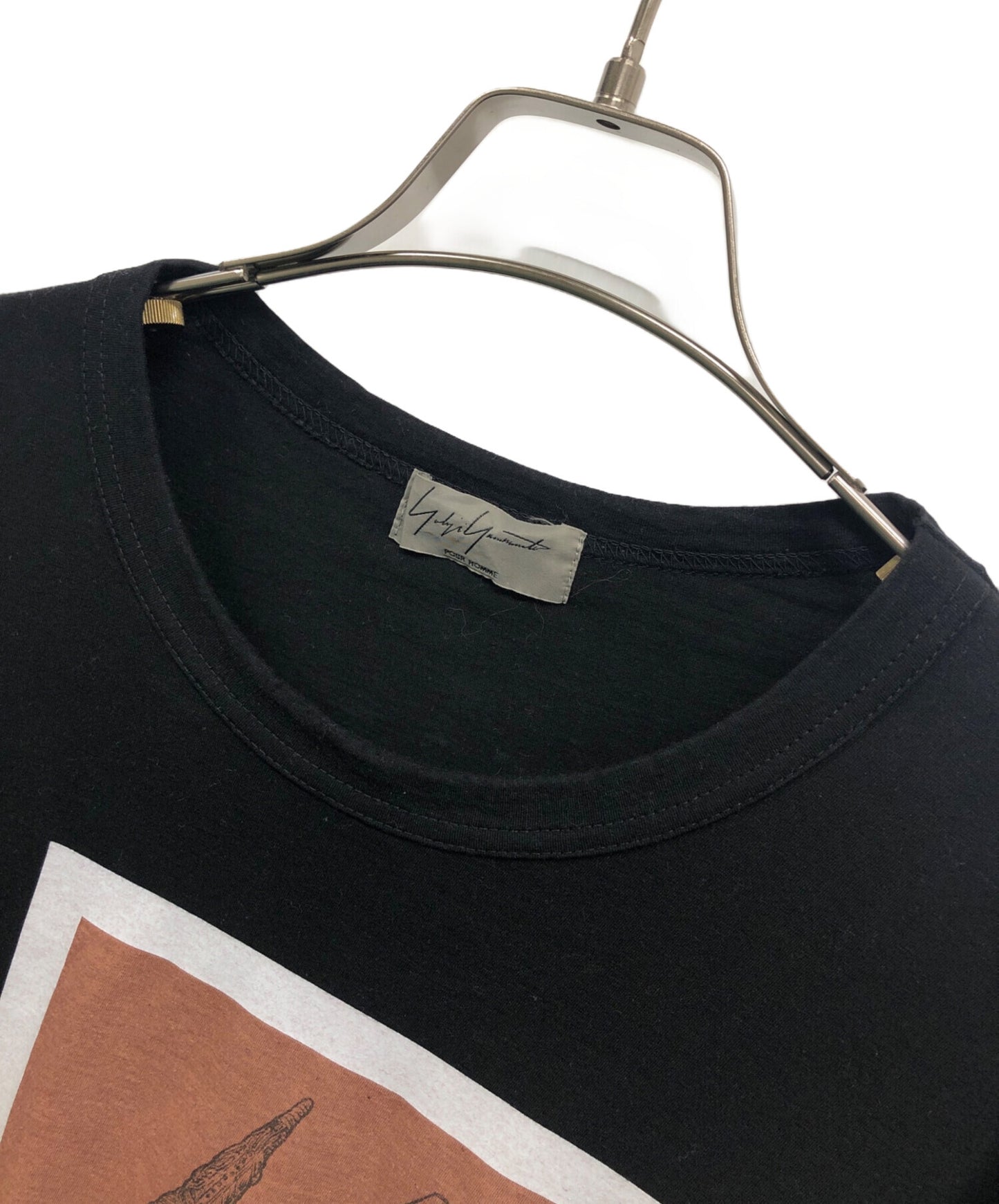 [Pre-owned] Yohji Yamamoto pour homme printed cut-and-sew HF-T11-073