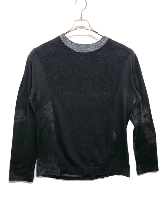 [Pre-owned] Yohji Yamamoto pour homme knit-to-knit HR-K90-870