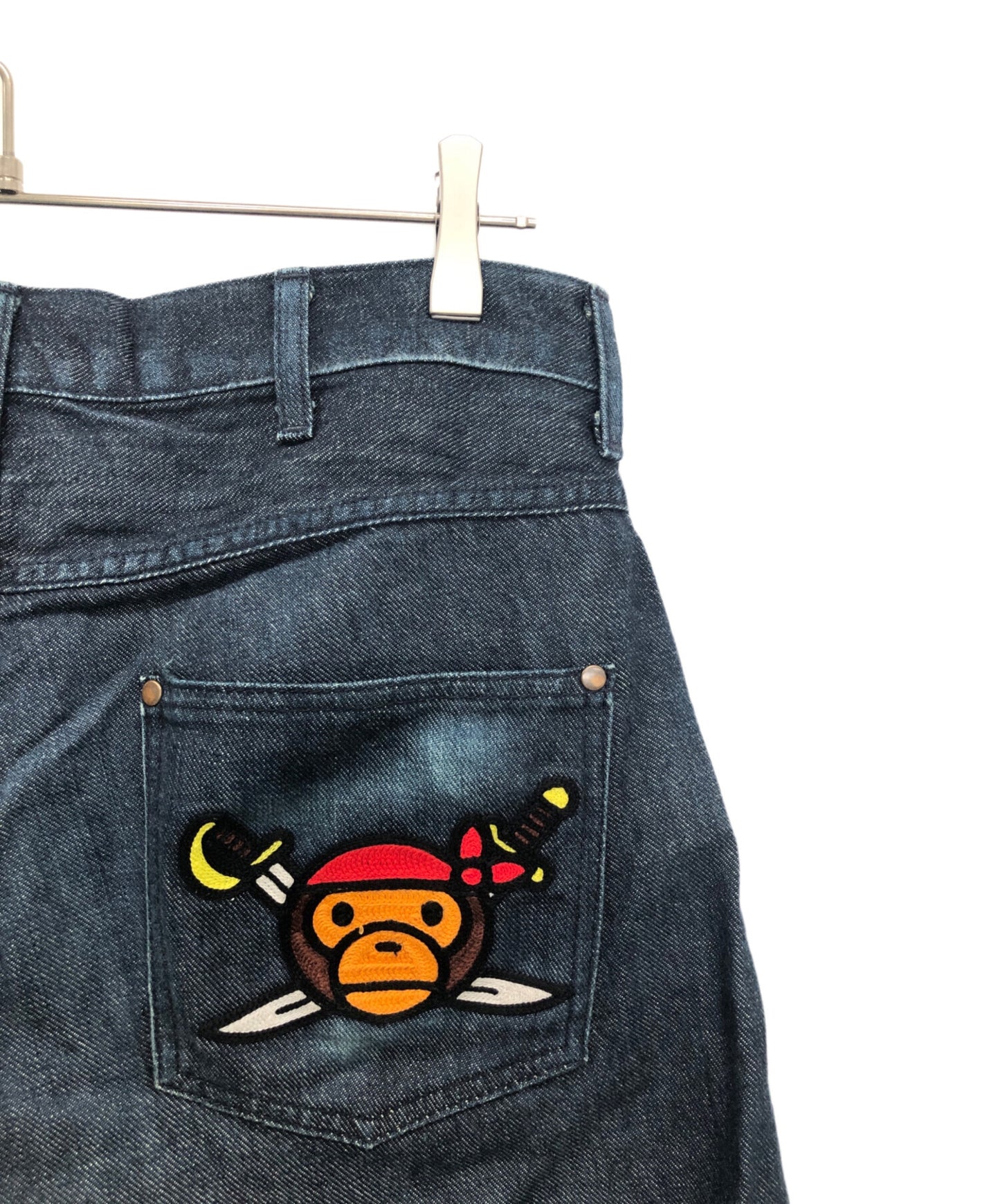 [Pre-owned] A BATHING APE denim pants 4860-150-010