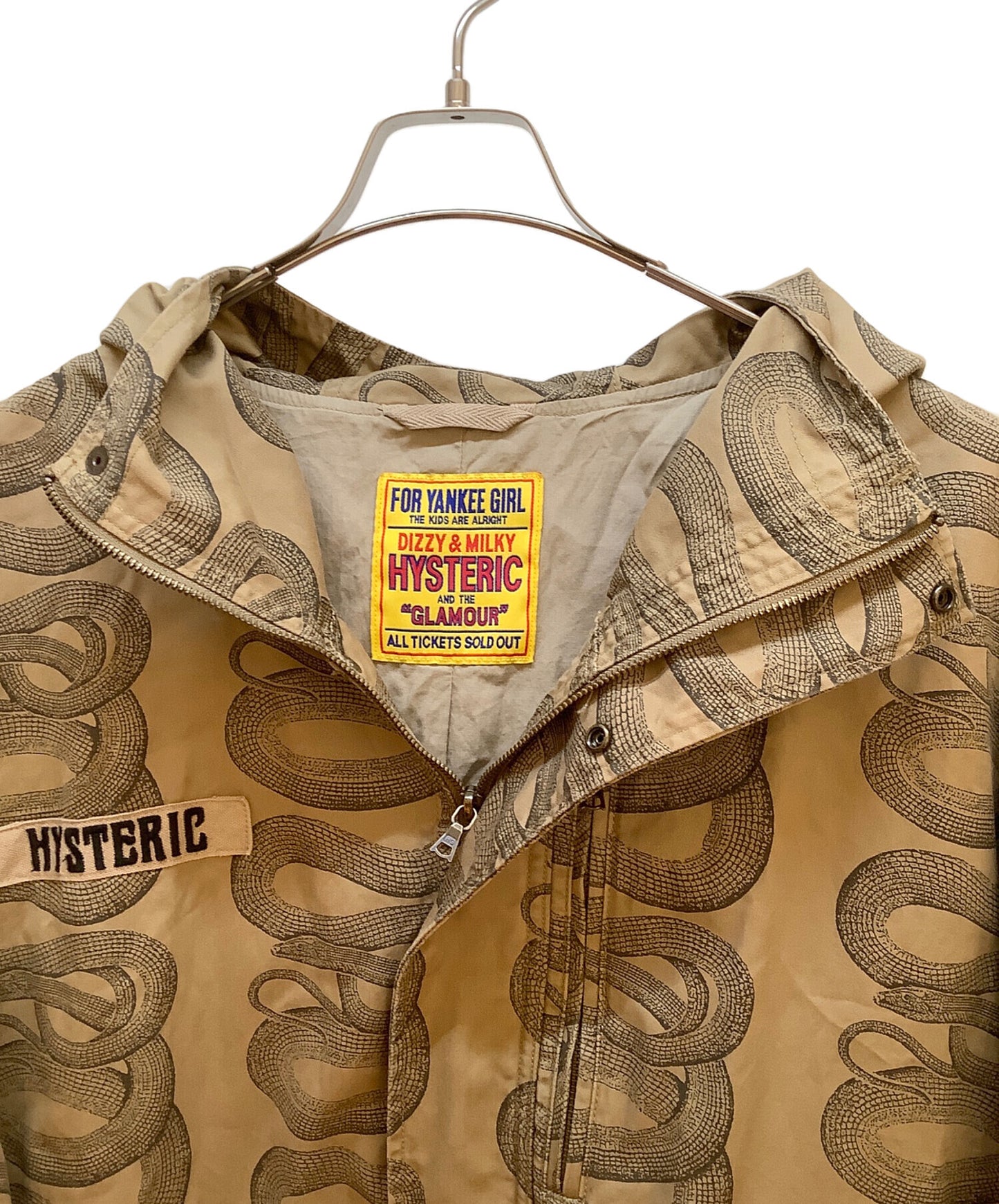 [Pre-owned] Hysteric Glamour hooded jacket 01223AC04