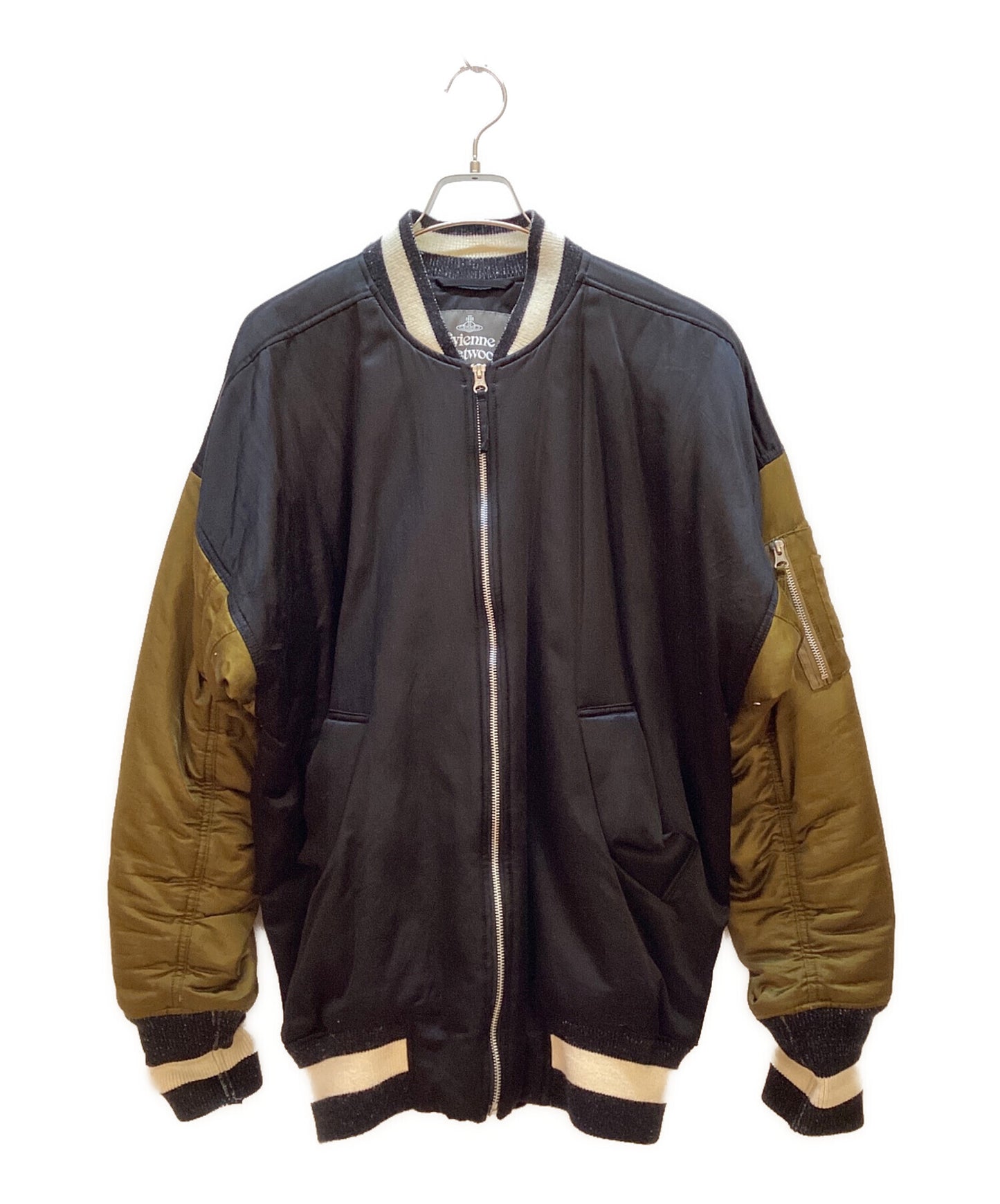 [Pre-owned] Vivienne Westwood man bicolor blouson VW-LP-72738