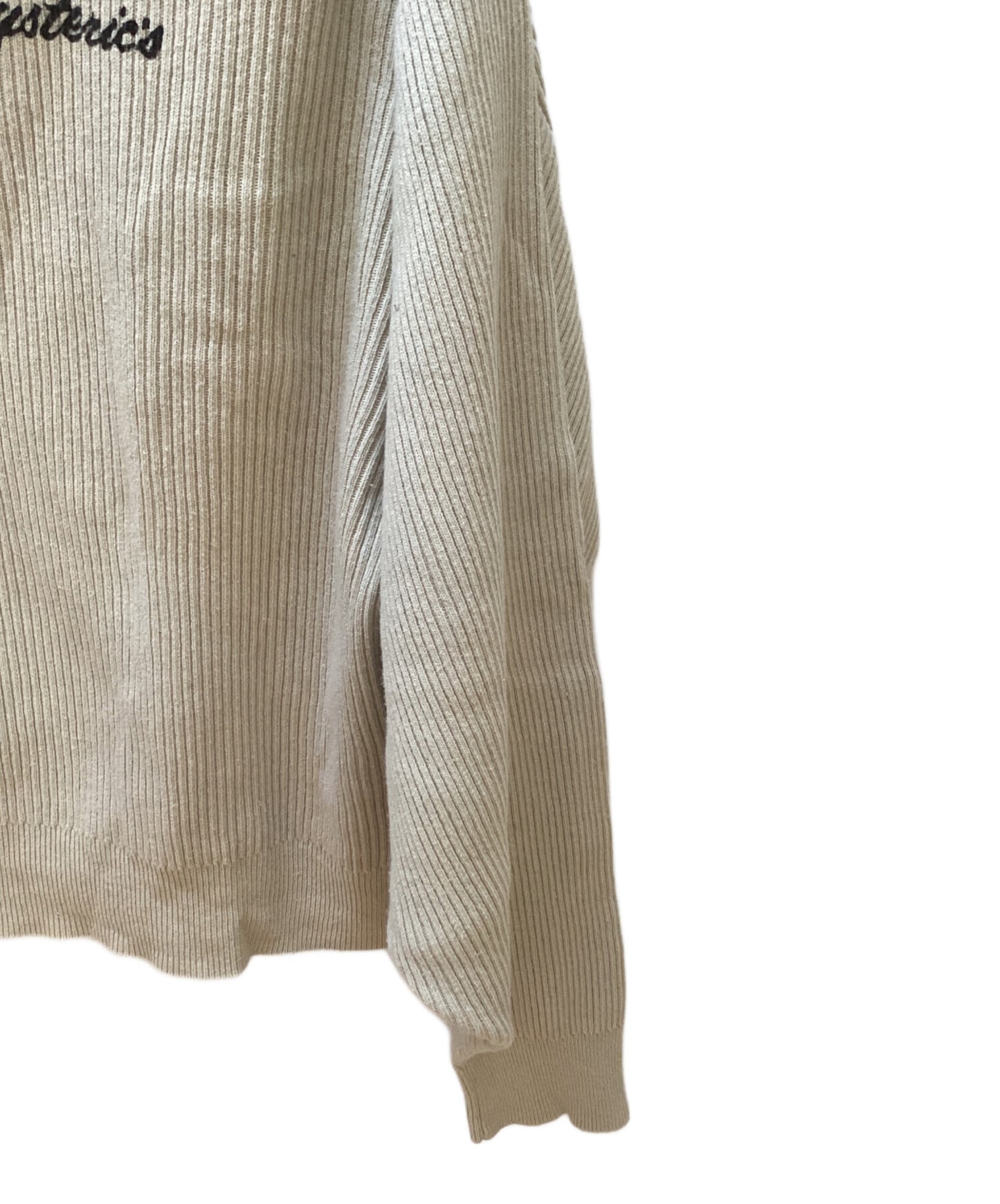 [Pre-owned] Hysteric Glamour Half Zip Sweatshirt 01233NS05