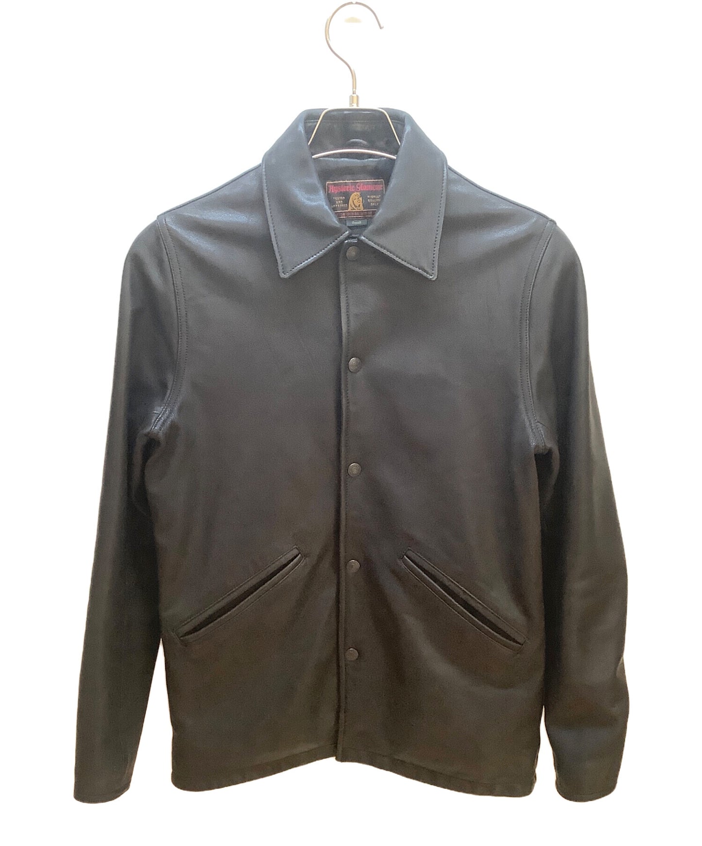 [Pre-owned] Hysteric Glamour leather jacket 0243LB02