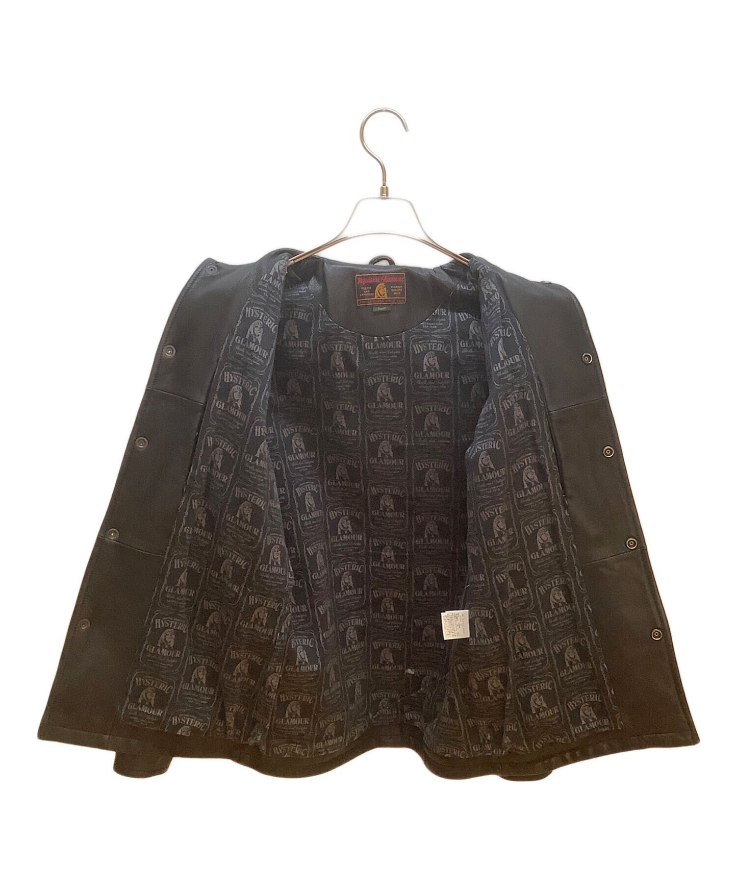 [Pre-owned] Hysteric Glamour leather jacket 0243LB02