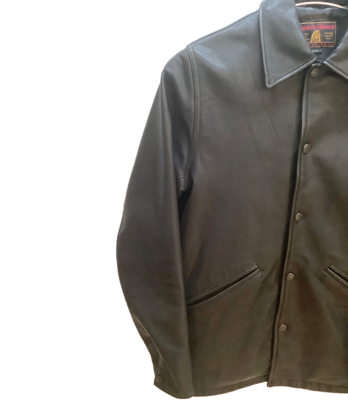 [Pre-owned] Hysteric Glamour leather jacket 0243LB02