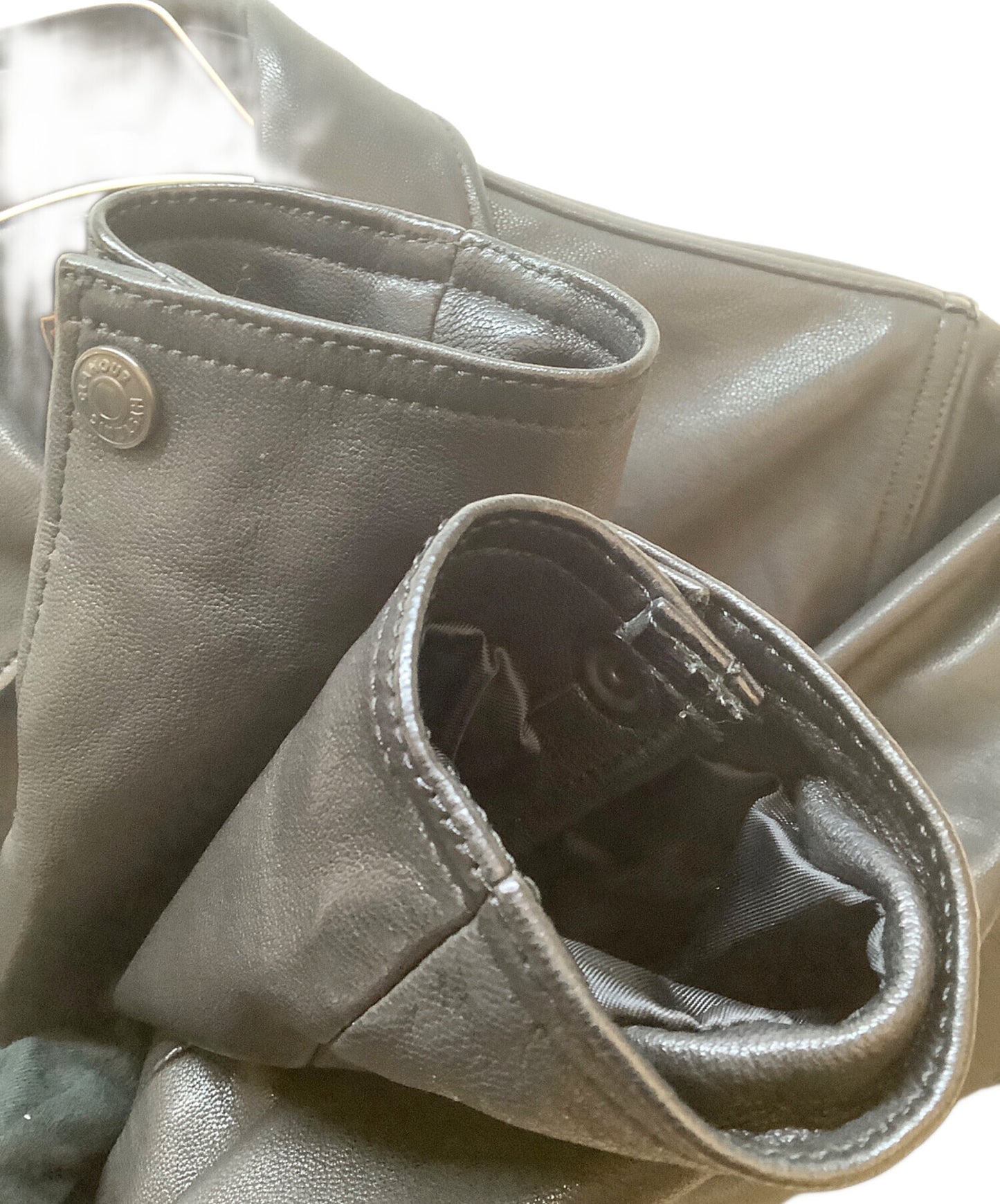 [Pre-owned] Hysteric Glamour leather jacket 0243LB02