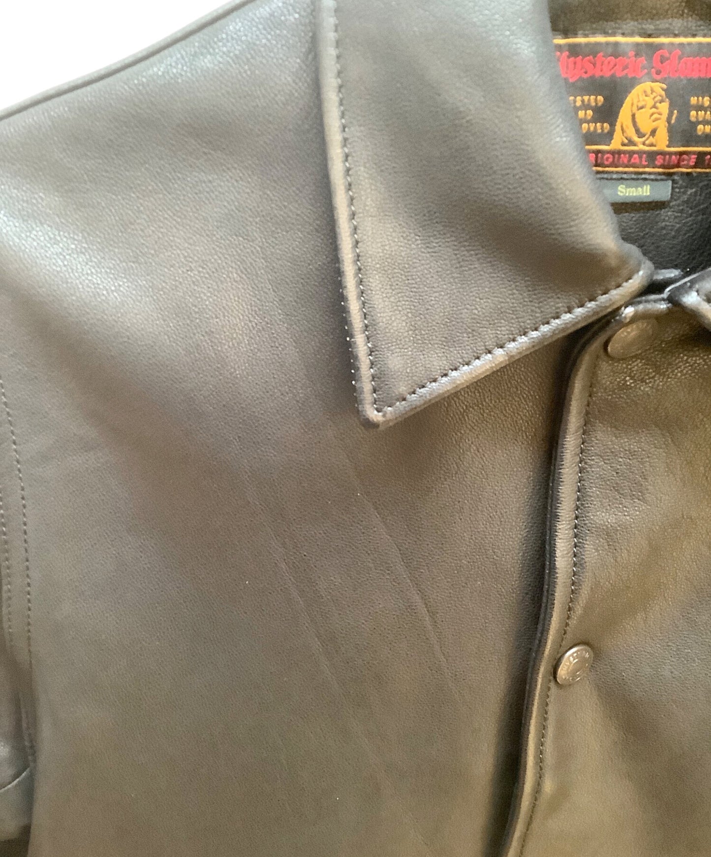 [Pre-owned] Hysteric Glamour leather jacket 0243LB02