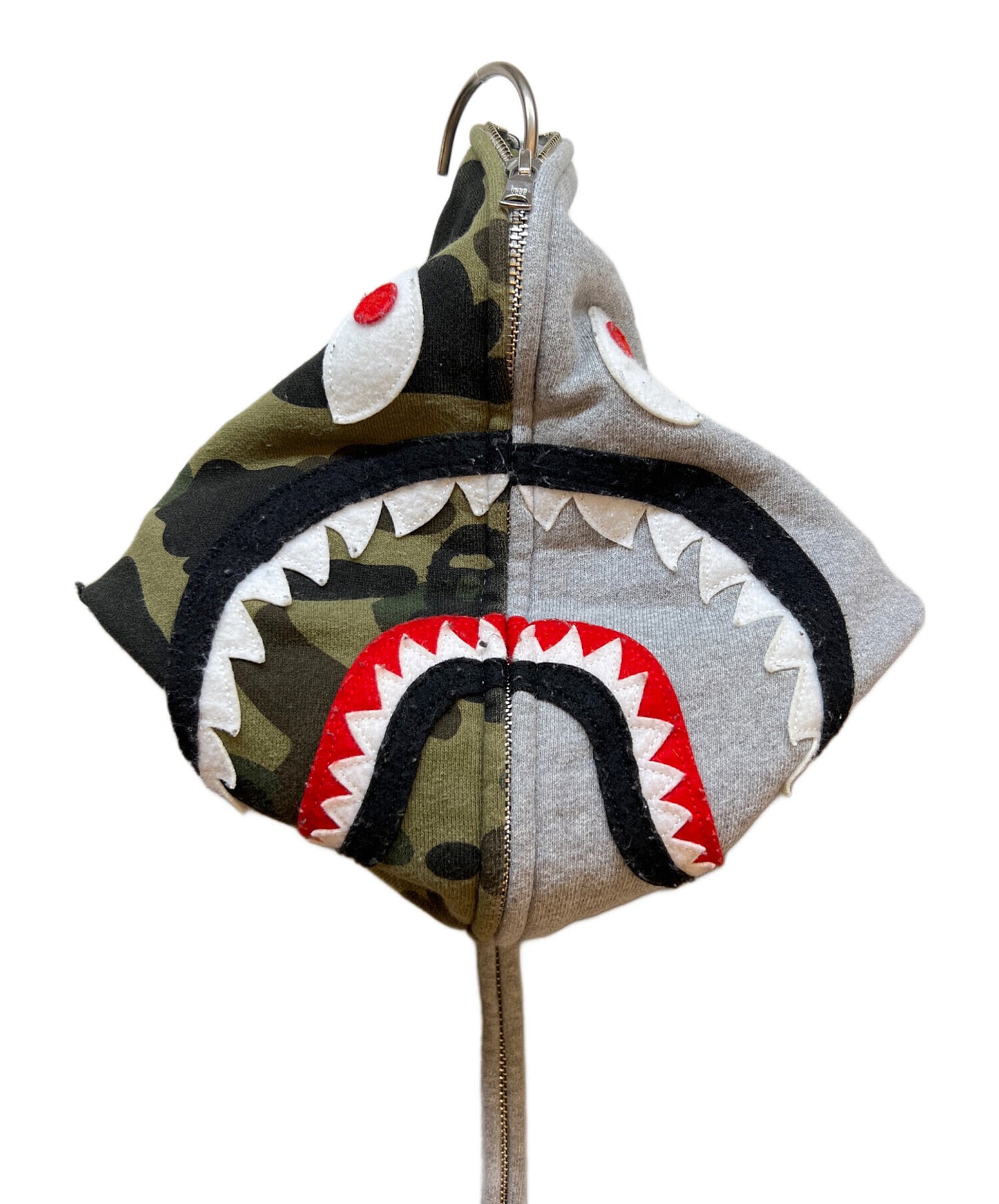 [Pre-owned] A BATHING APE Full Zip Shark Hoodie 001zpj801012m