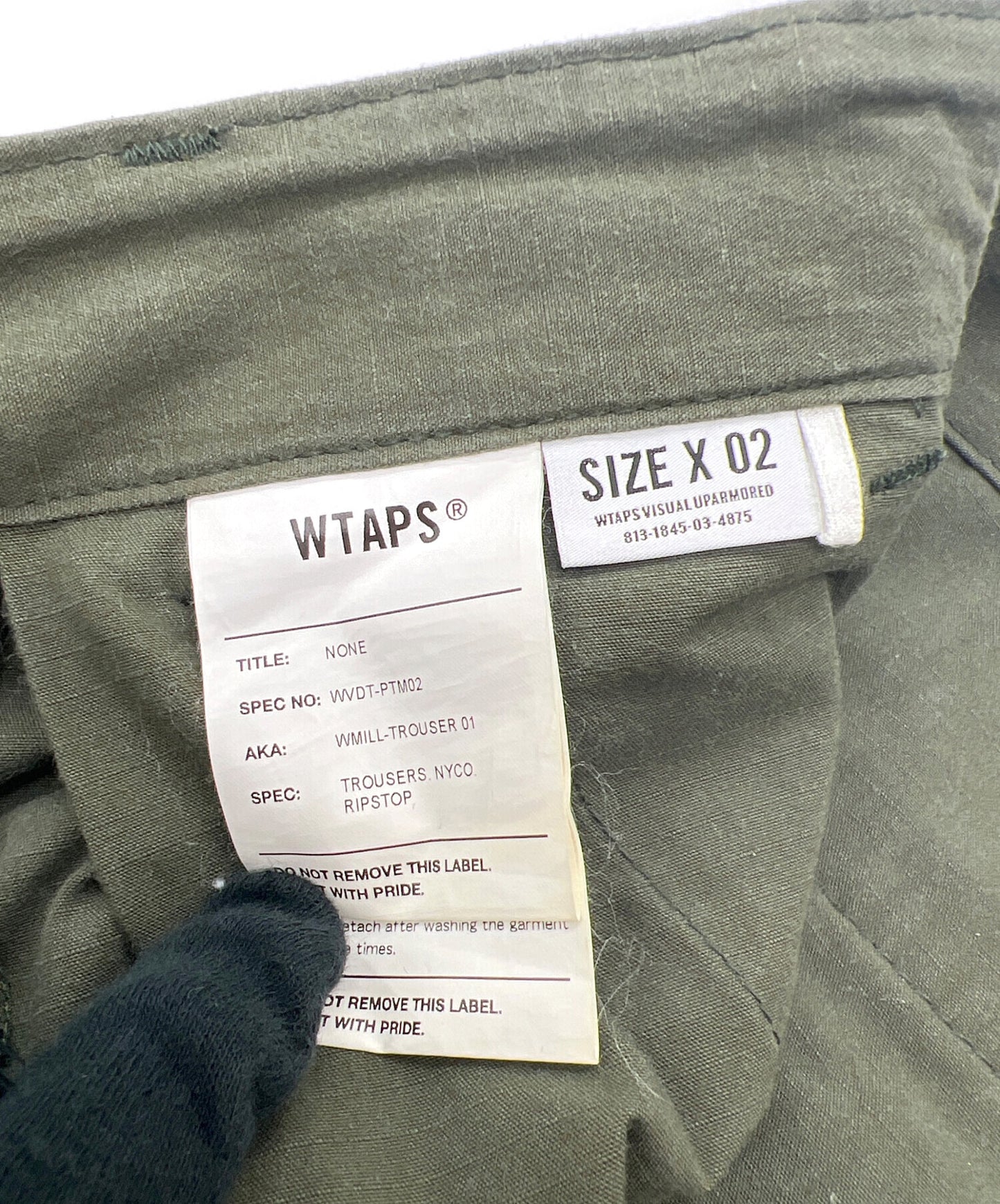 [Pre-owned] WTAPS cargo pants WVDT-PTM02