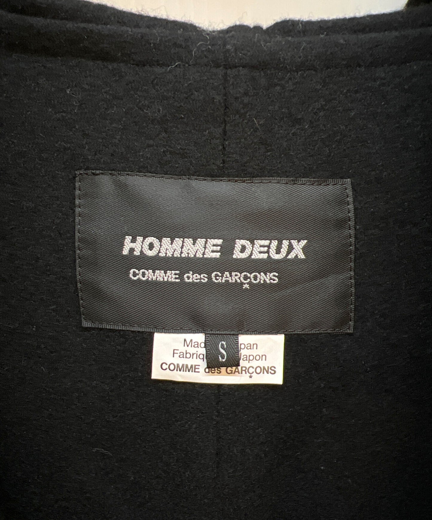 [Pre-owned] COMME des GARCONS HOMME DEUX zip coat DD-C005