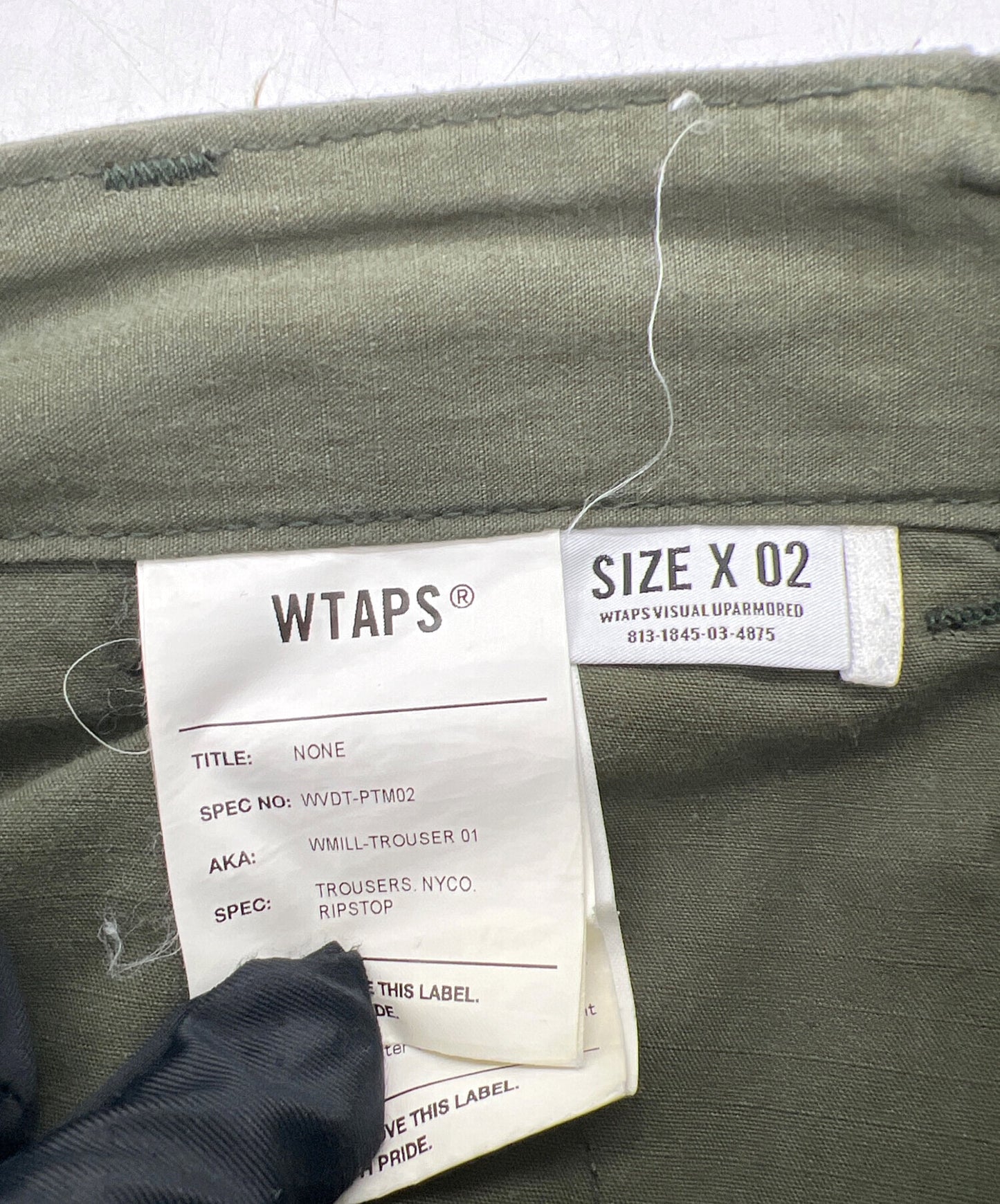 [Pre-owned] WTAPS cargo pants WVDT-PTM02