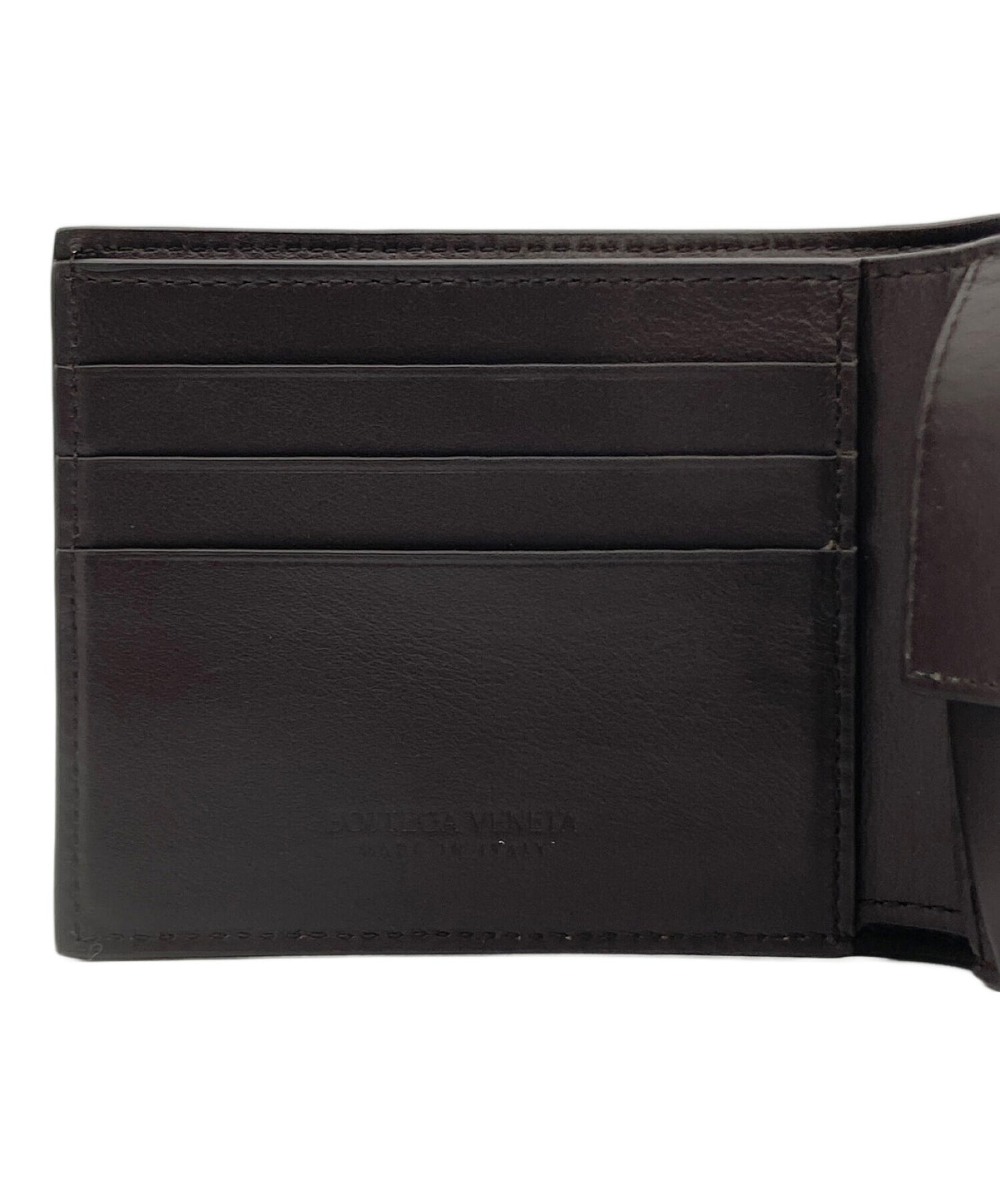 [Pre-owned] BOTTEGA VENETA Cassette bi-fold wallet with coin purse