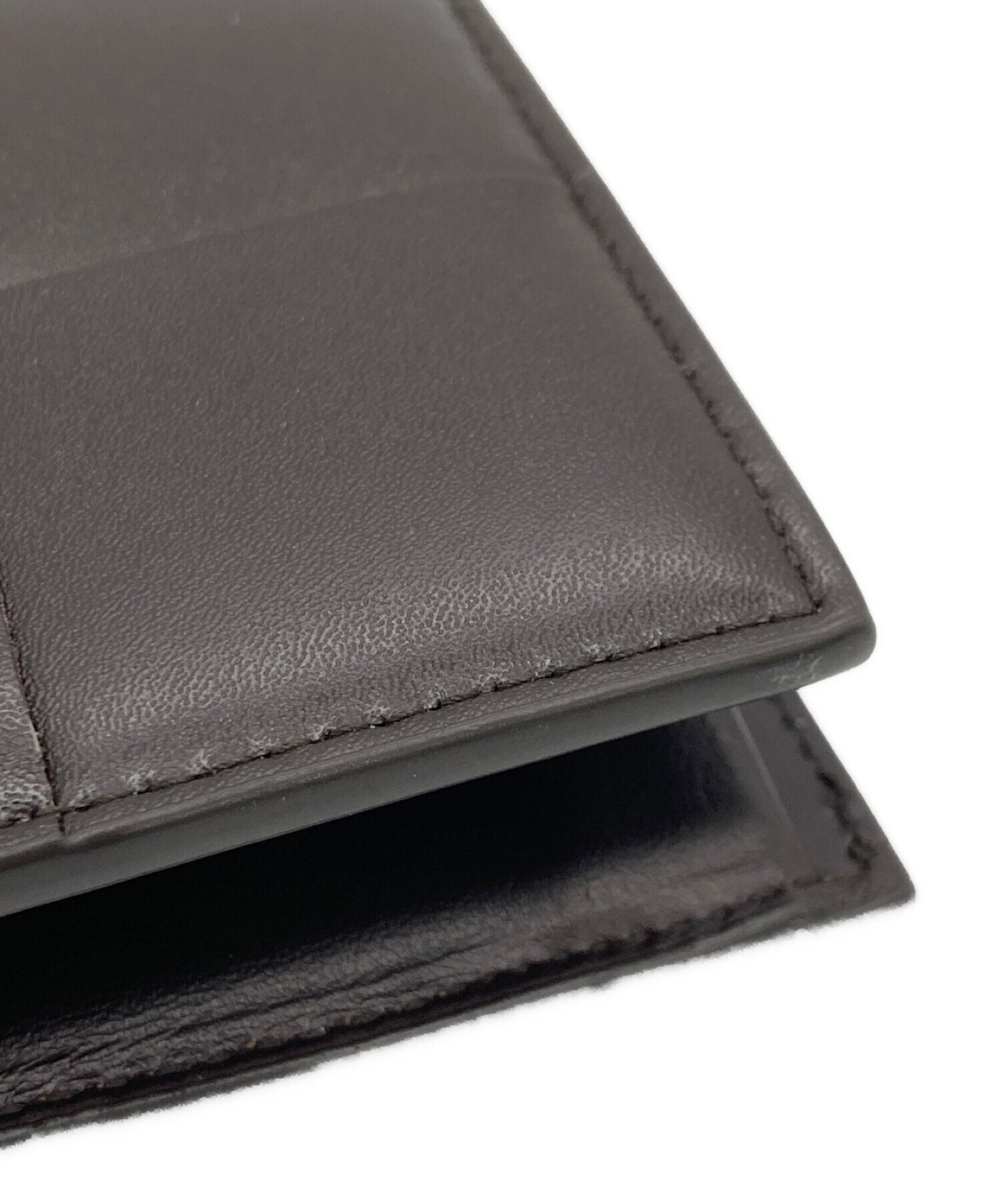 [Pre-owned] BOTTEGA VENETA Cassette bi-fold wallet with coin purse