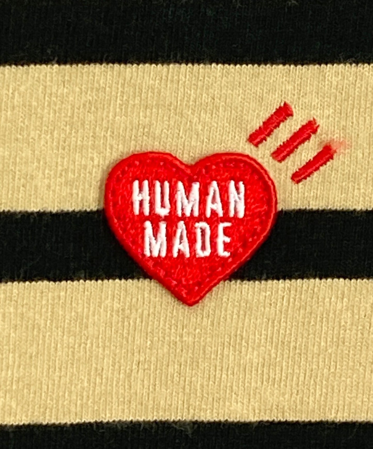 [Pre-owned] HUMAN MADE HUMAN MADE Striped T-shirt