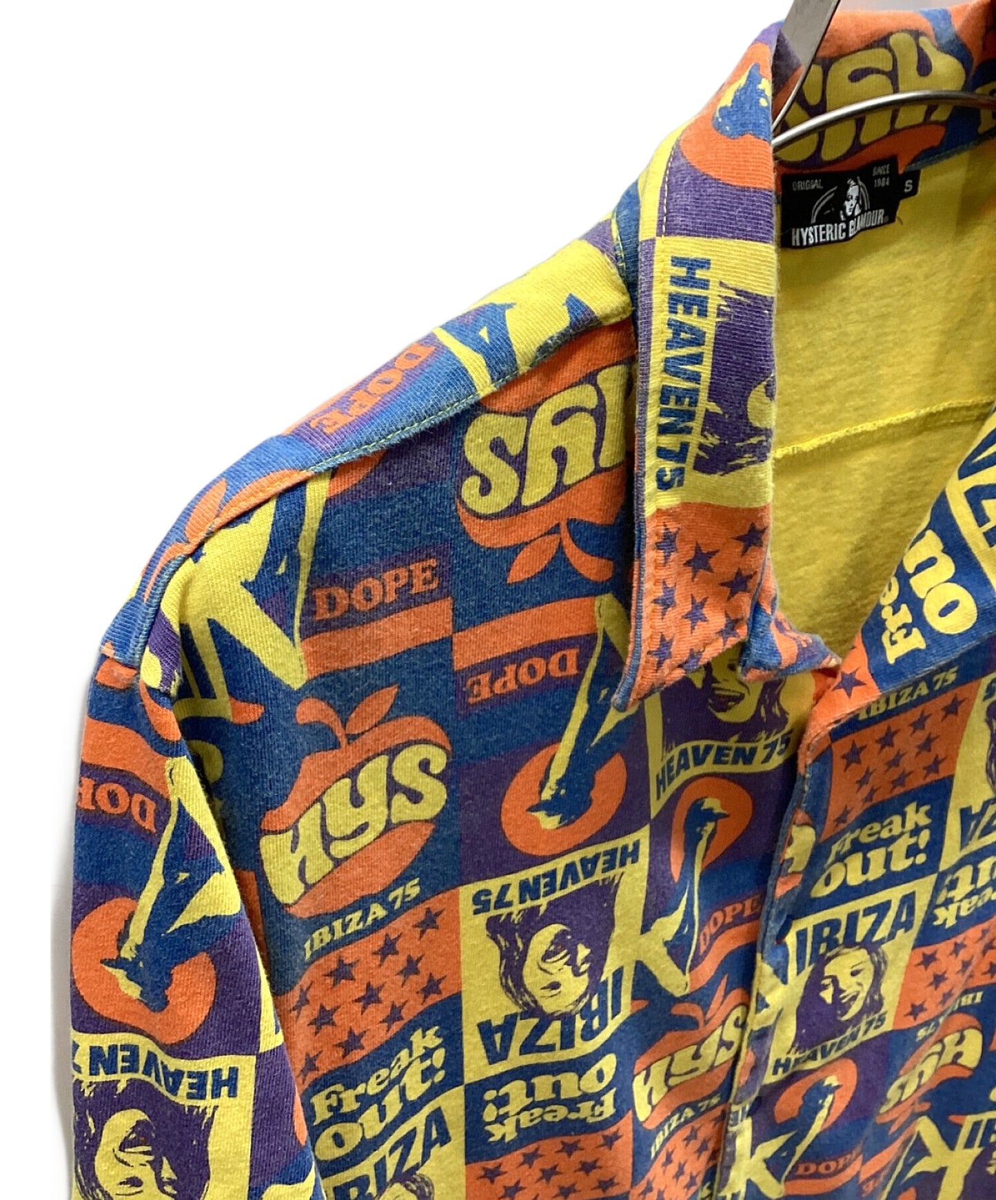 [Pre-owned] Hysteric Glamour short-sleeved shirt 02211CH03