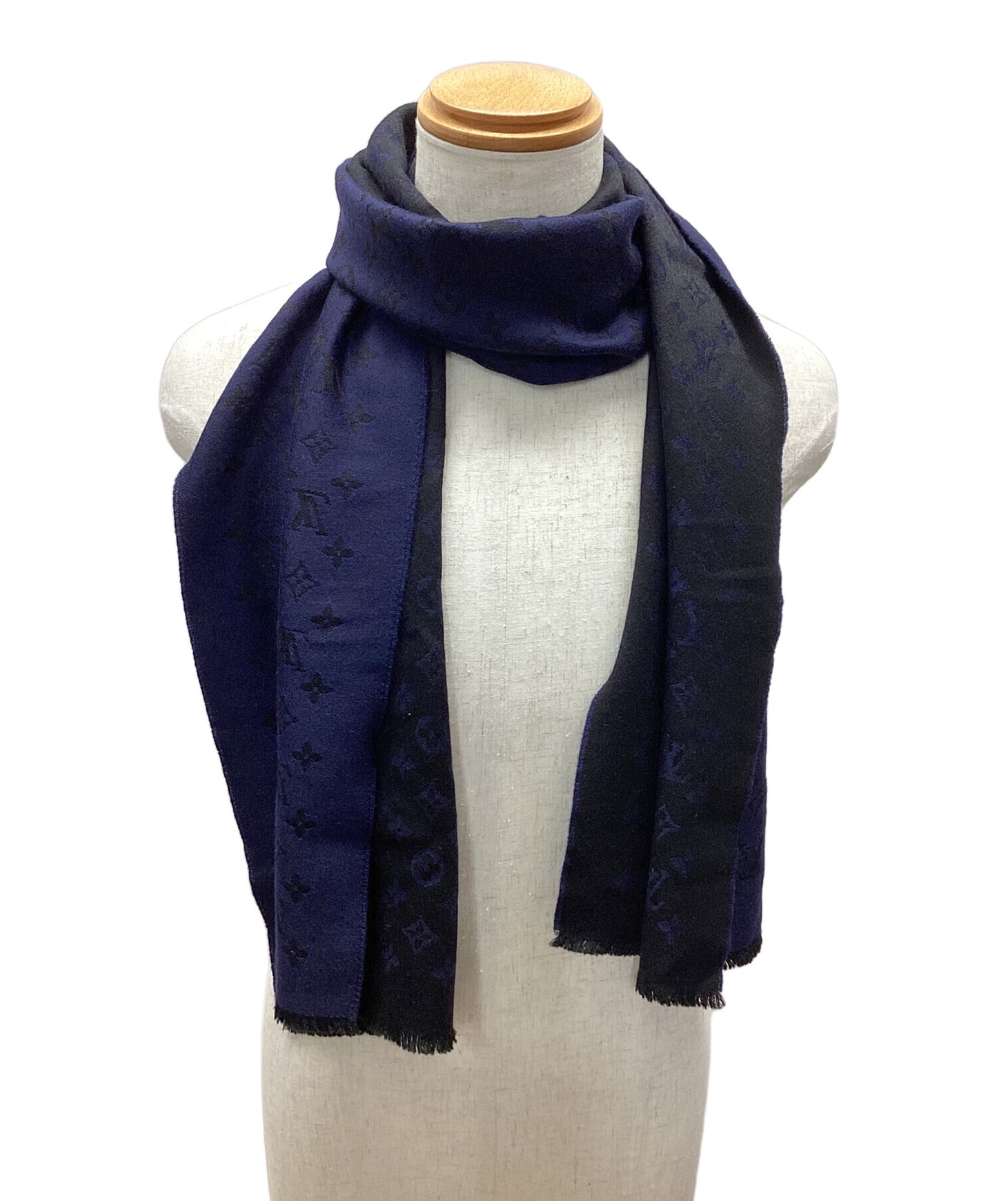 [Pre-owned] LOUIS VUITTON cashmere scarf M71615