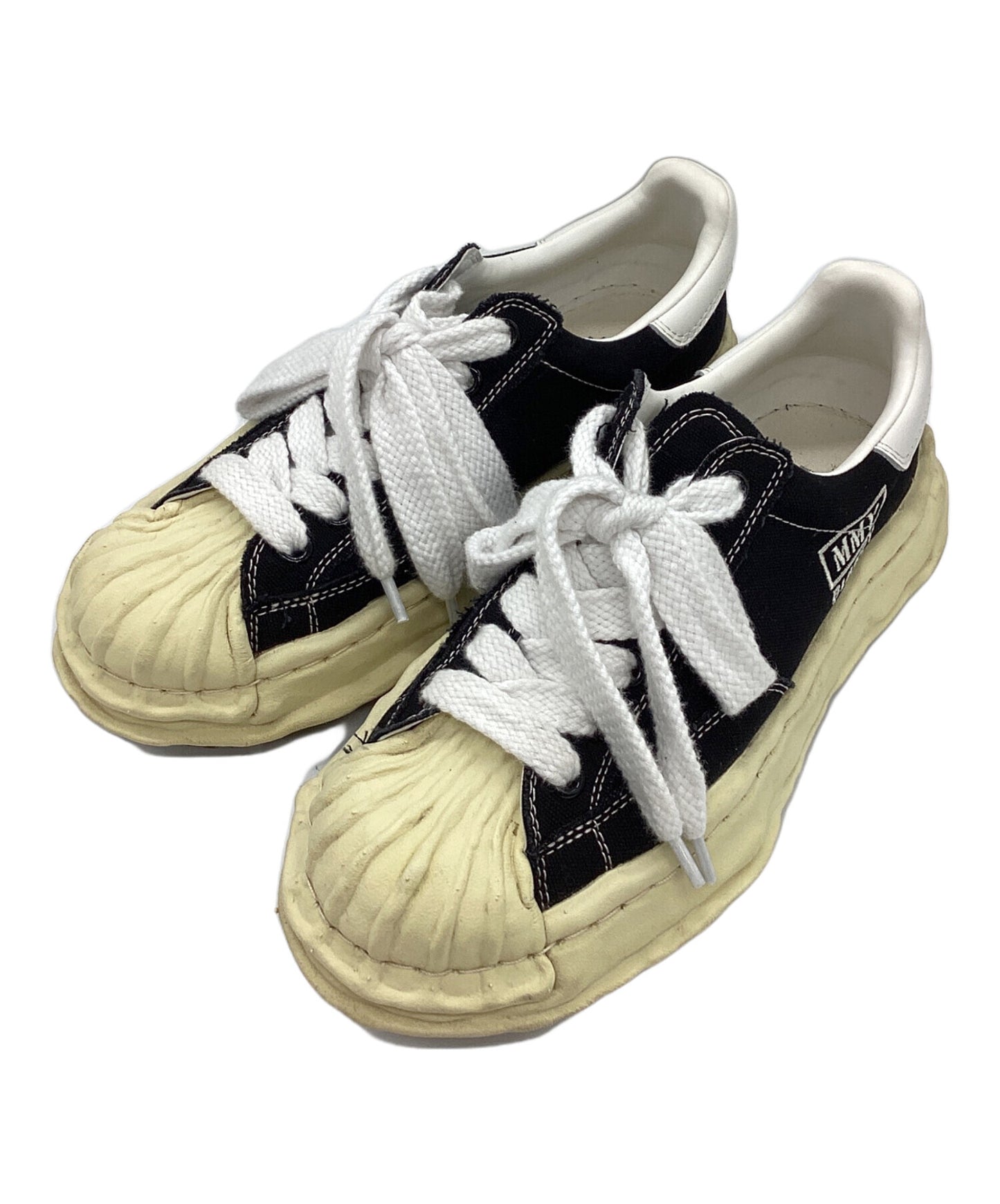 [Pre-owned] Maison MIHARA YASUHIRO Blakey Original Sole Canvas Low Cut Sneakers A09FW732