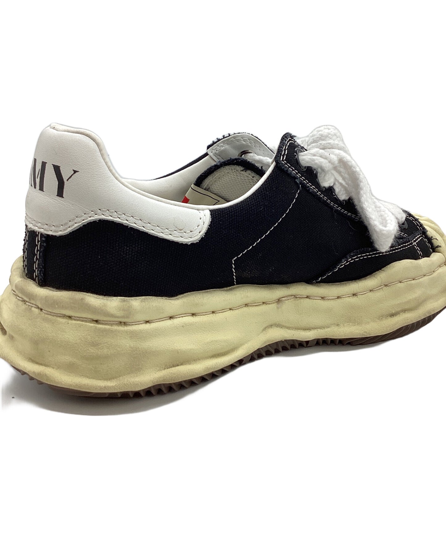 [Pre-owned] Maison MIHARA YASUHIRO Blakey Original Sole Canvas Low Cut Sneakers A09FW732