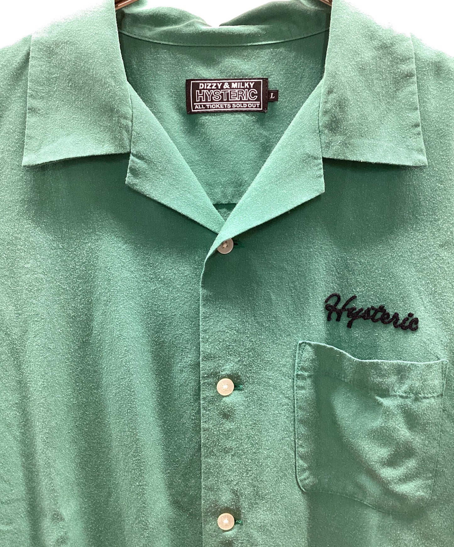 [Pre-owned] Hysteric Glamour bowling shirt 02231AH10