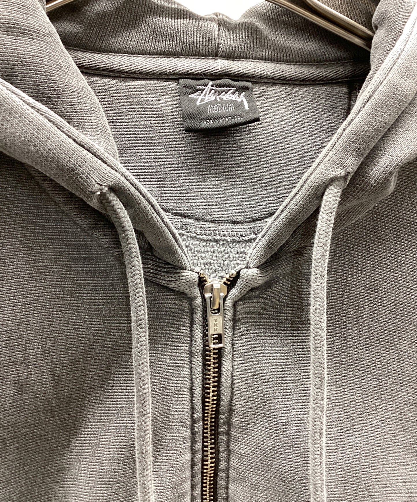[Pre-owned] stussy SMOOTH STOCK ZIP HOODIE PIGMENT DYED 1975021