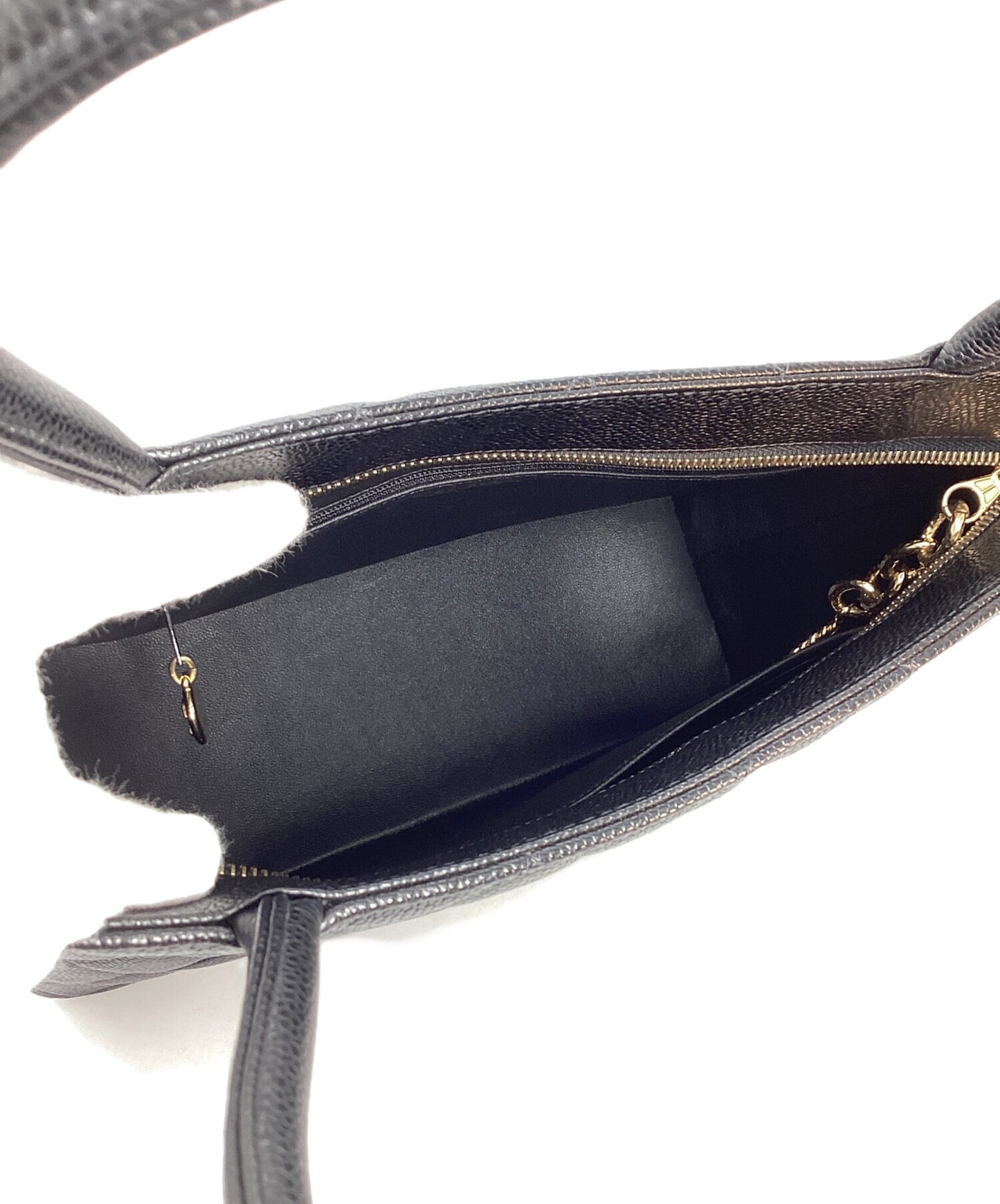 [Pre-owned] CHANEL Matelassé caviar skin tote bag