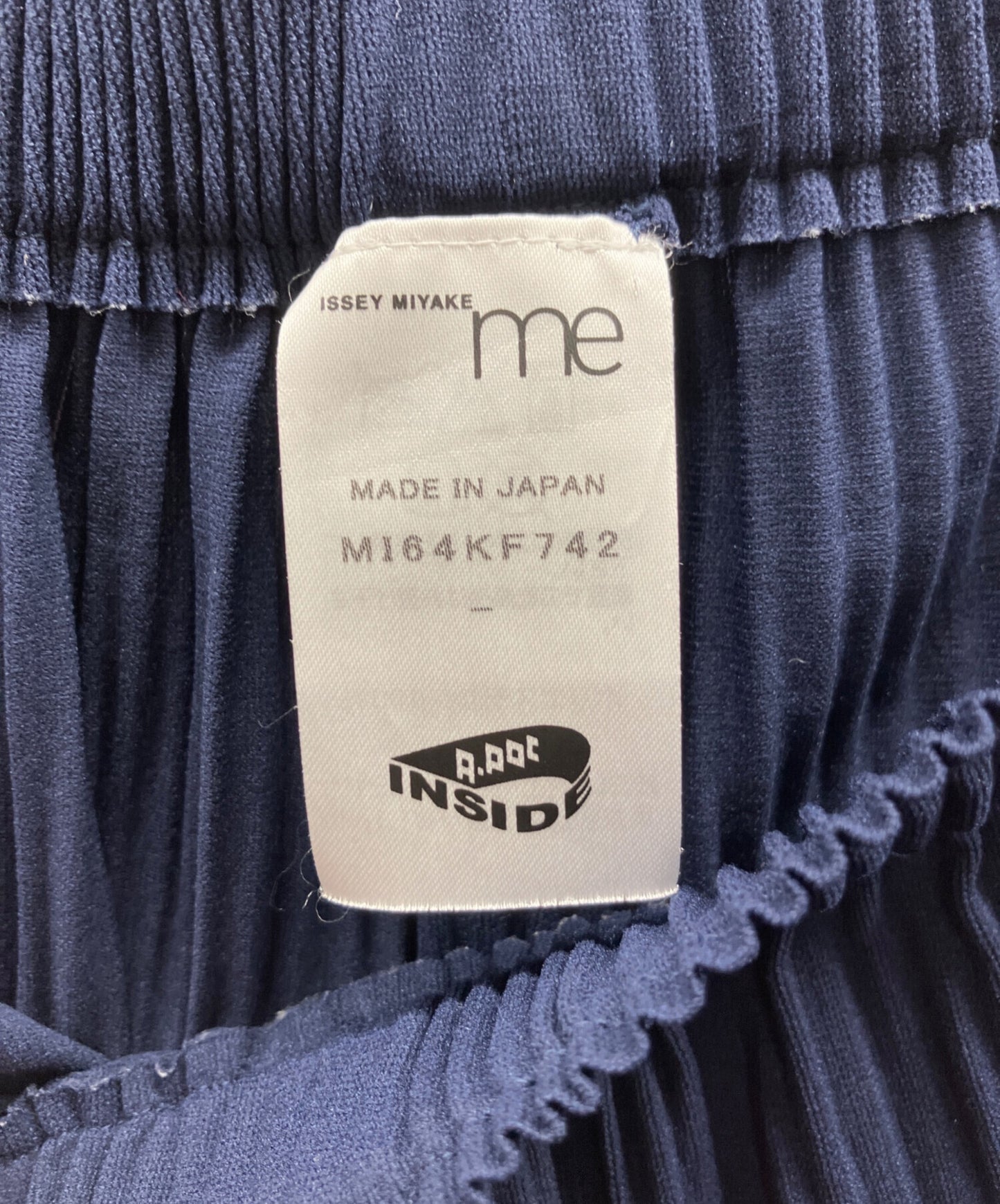 [Pre-owned] me ISSEY MIYAKE pleated gaucho pants M164KF742