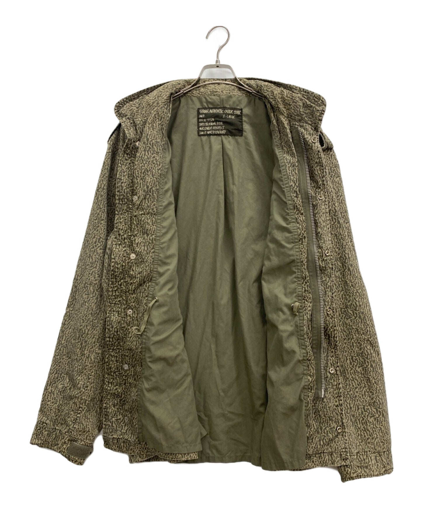 [Pre-owned] stussy military jacket M-65