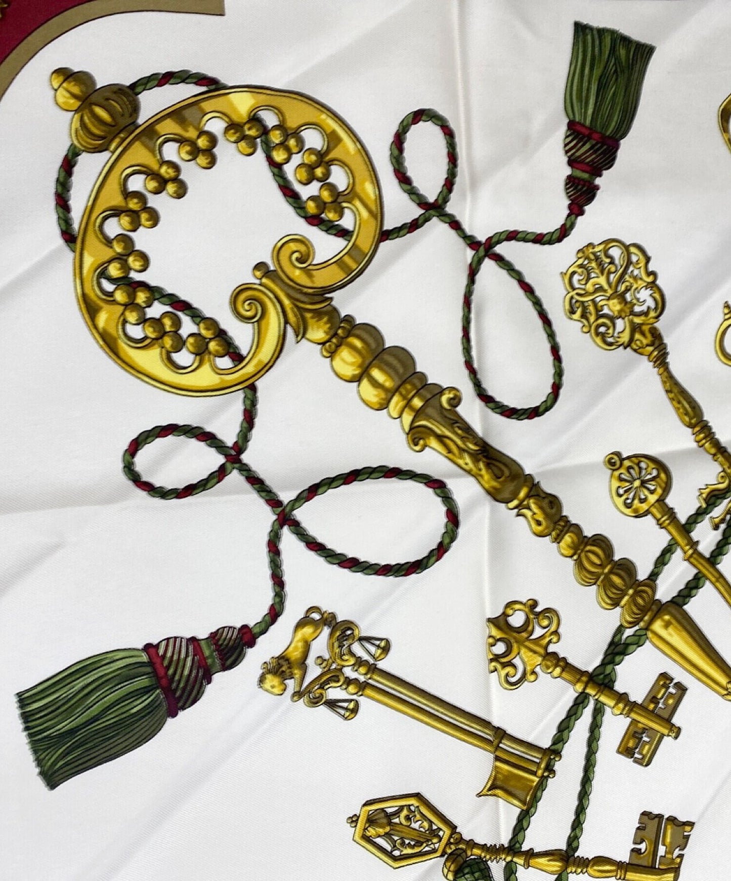 [Pre-owned] HERMES silk scarf