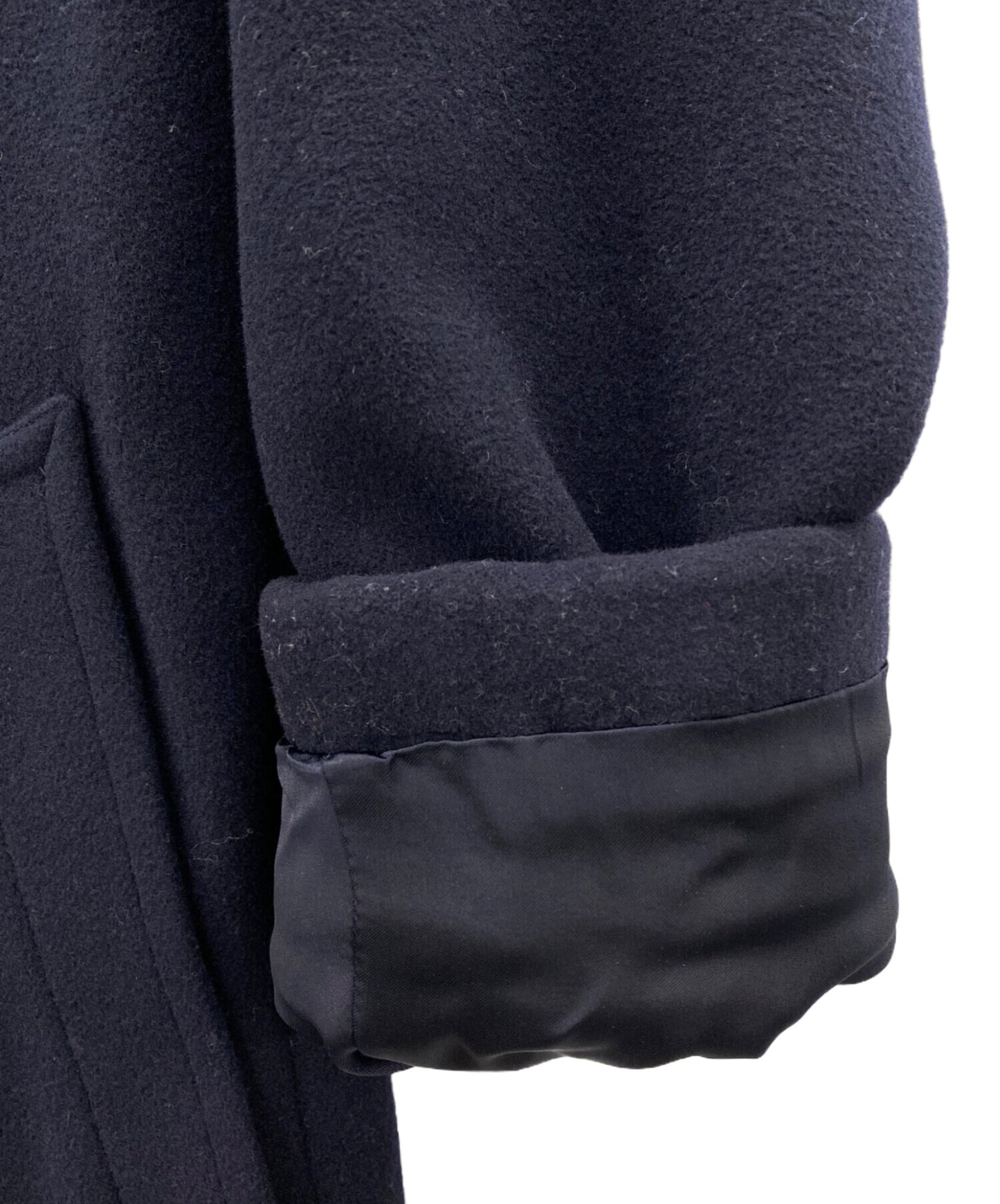 [Pre-owned] COMME des GARCONS HOMME DEUX Melton Wool Zip Coat DT-C002