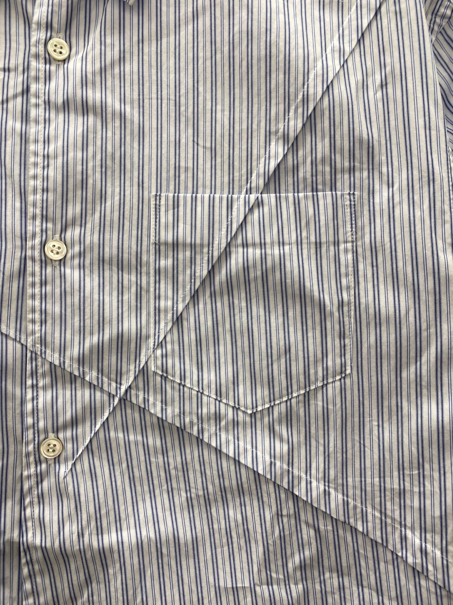 [Pre-owned] UNDERCOVER striped shirt UP1D4411-1