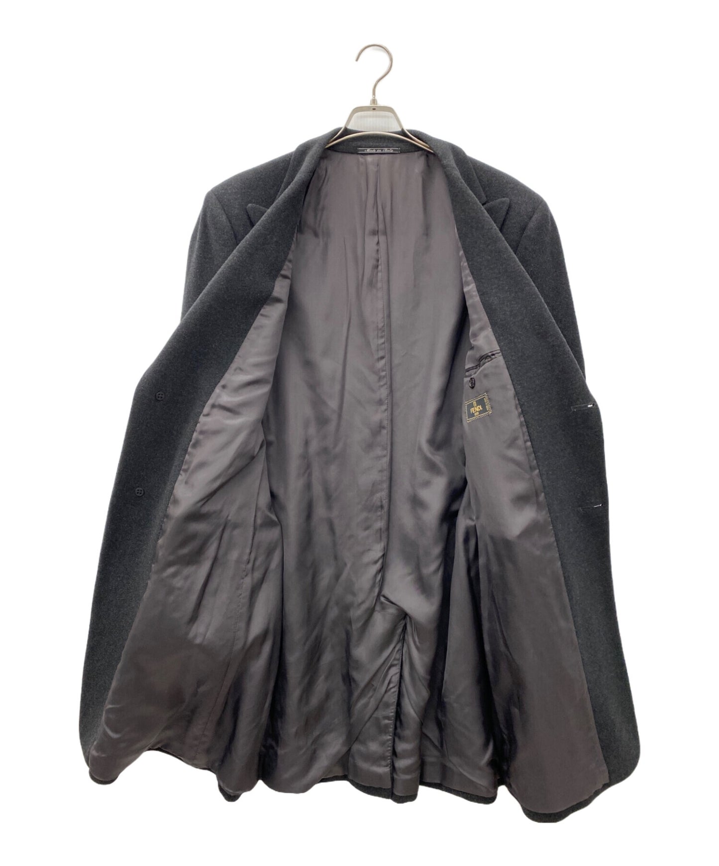 [Pre-owned] FENDI Cashmere blend chester coat