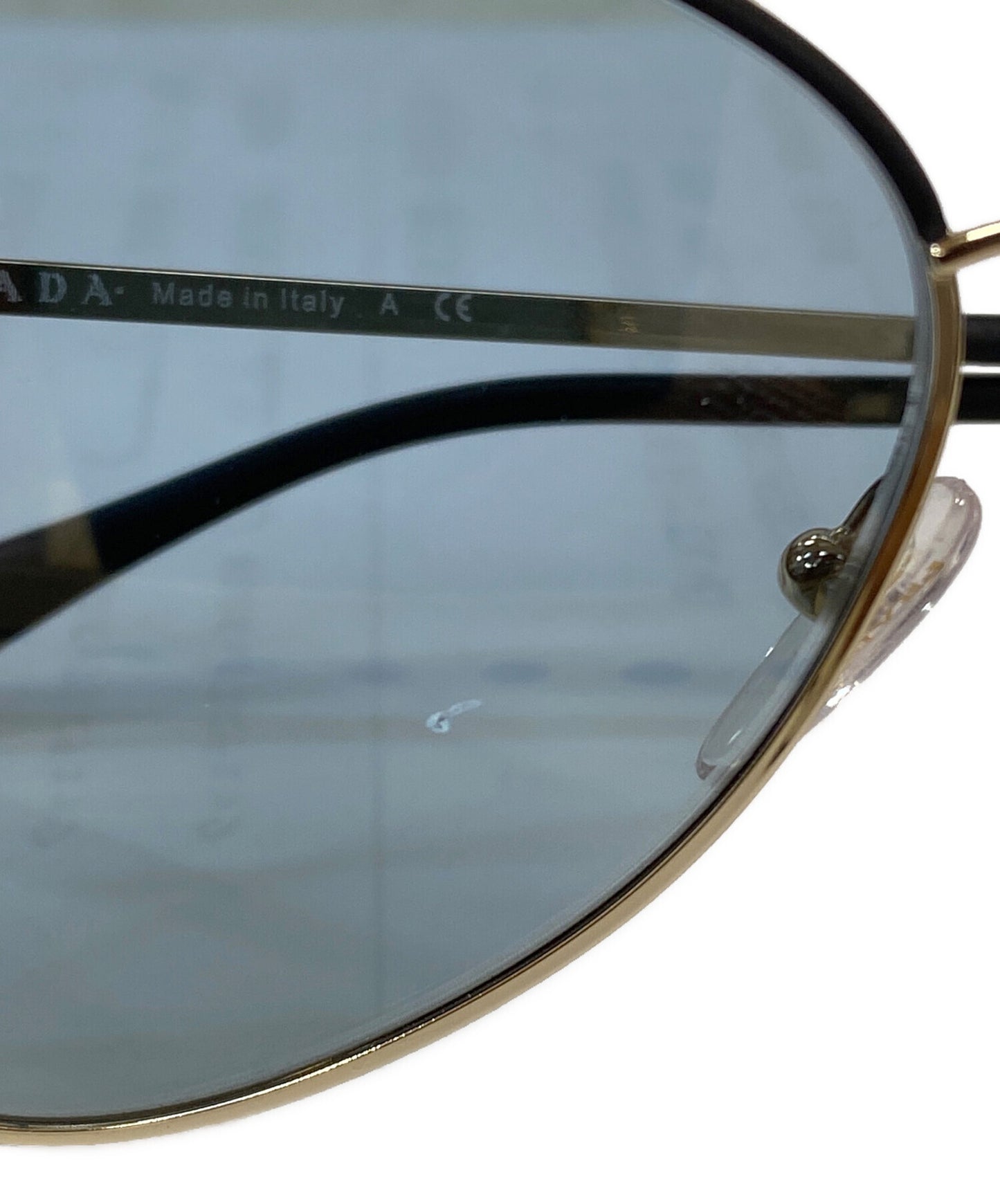 [Pre-owned] PRADA Two Bridge Bow-in Sunglasses SPS 50S AAV-298