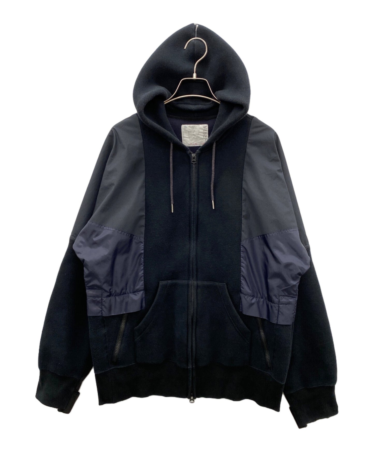 [Pre-owned] sacai Sponge Sweat Hoodie 21-02654M