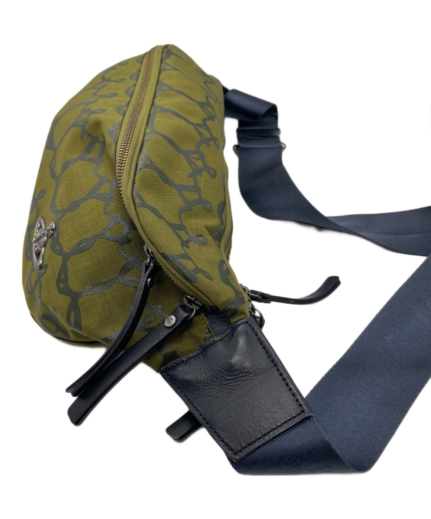 [Pre-owned] Vivienne Westwood Canvas Street Style Body Bag VWB811