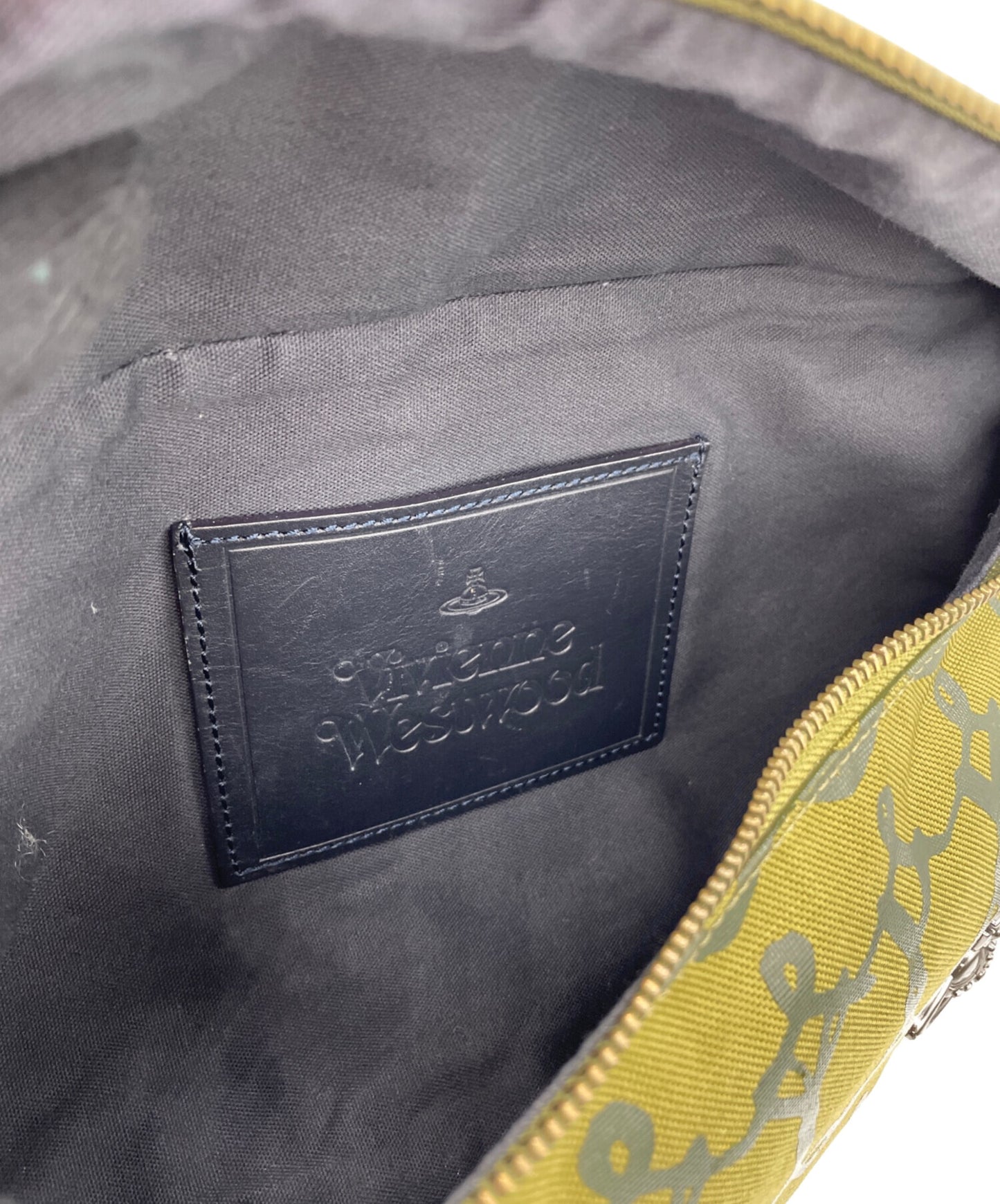 [Pre-owned] Vivienne Westwood Canvas Street Style Body Bag VWB811