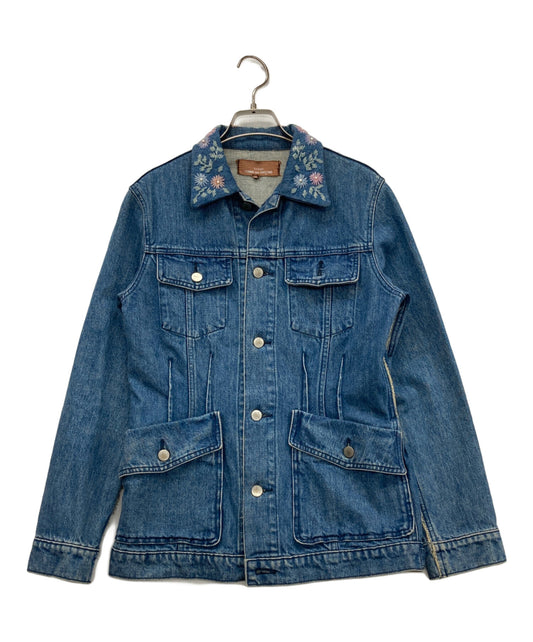 [Pre-owned] tricot COMME des GARCONS Embroidered Denim Jacket TC-J007