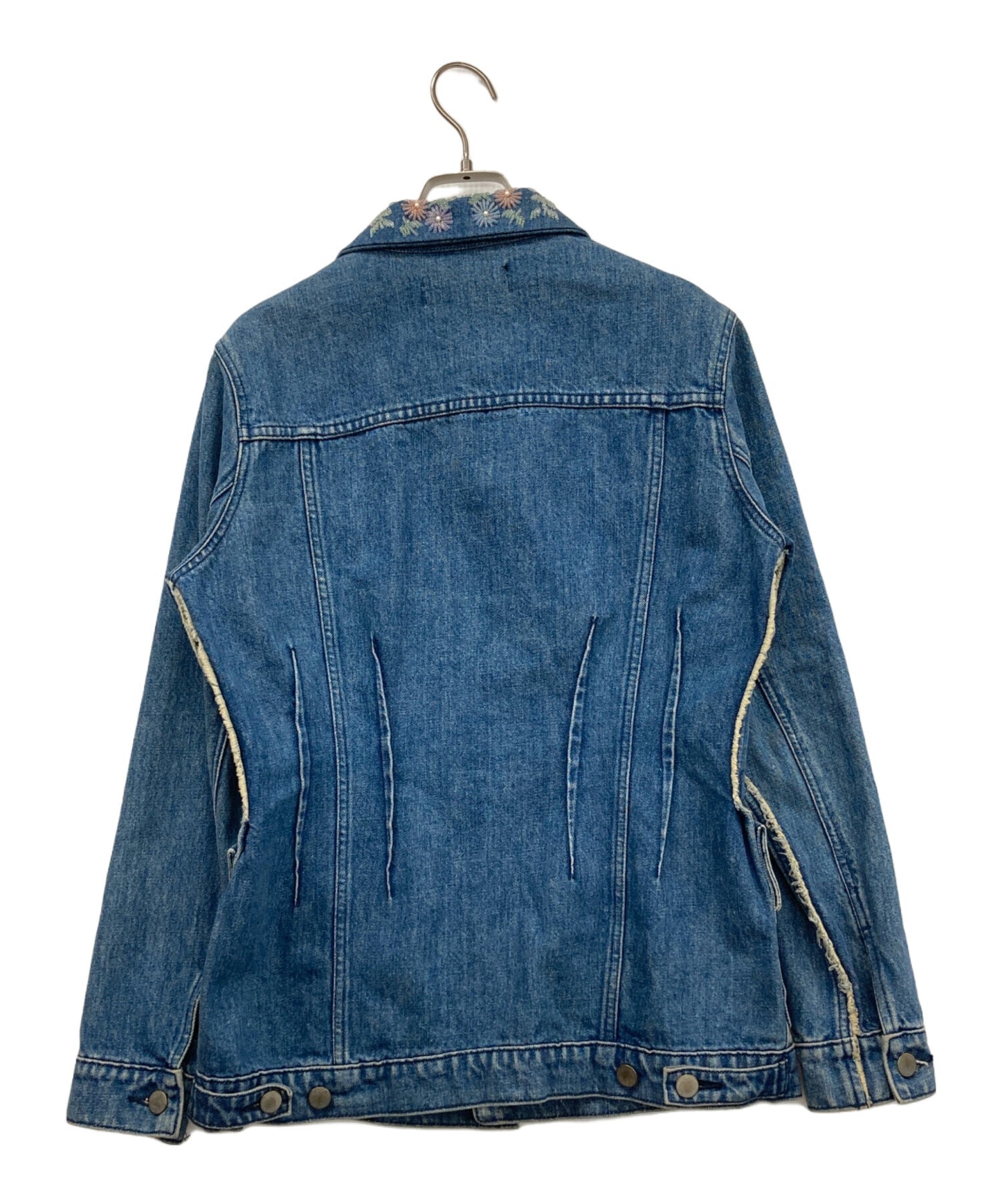 [Pre-owned] tricot COMME des GARCONS Embroidered Denim Jacket TC-J007