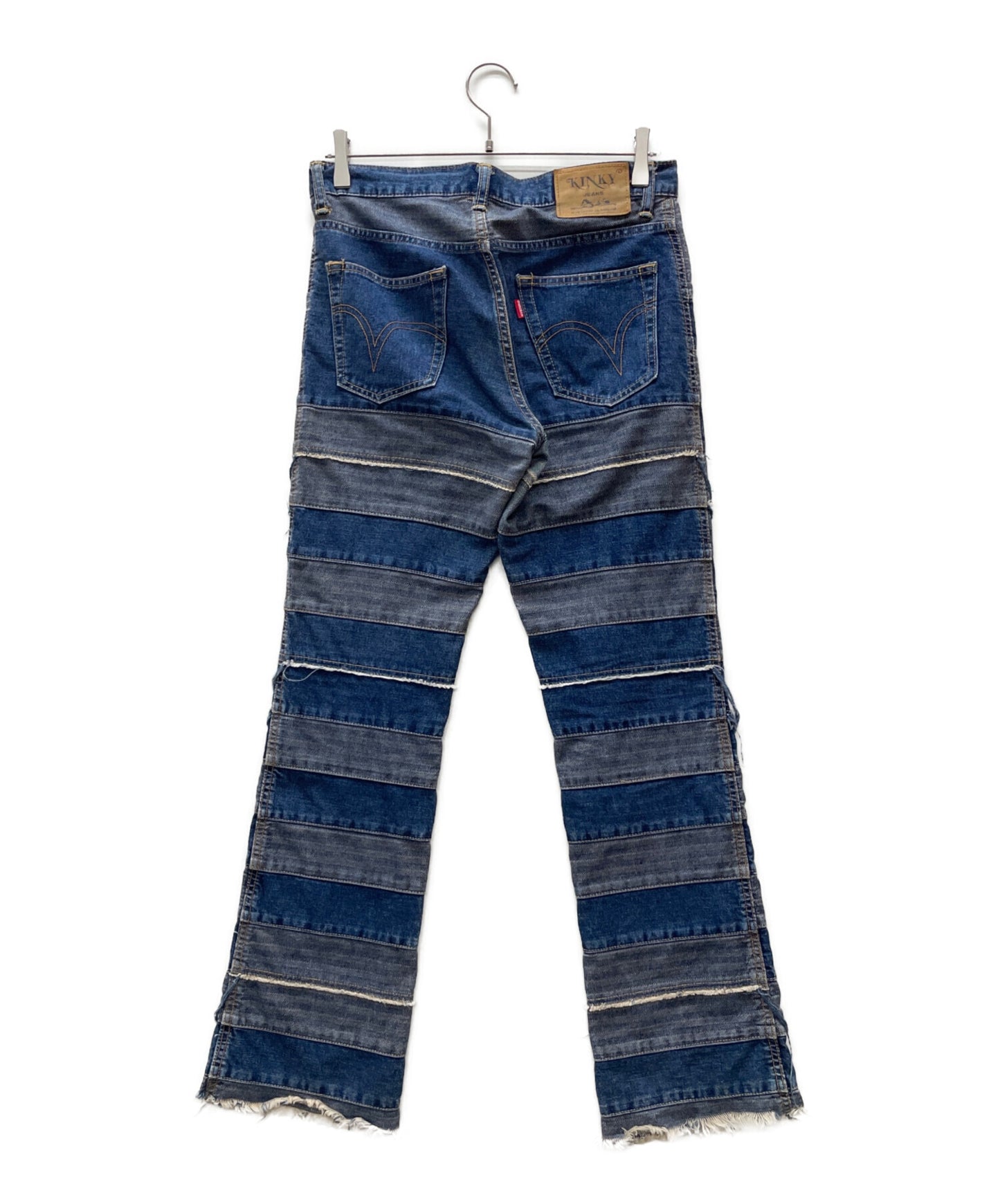 [Pre-owned] Hysteric Glamour Patchwork Sea Snake Jeans, Flared Pants Y2K/KINKY