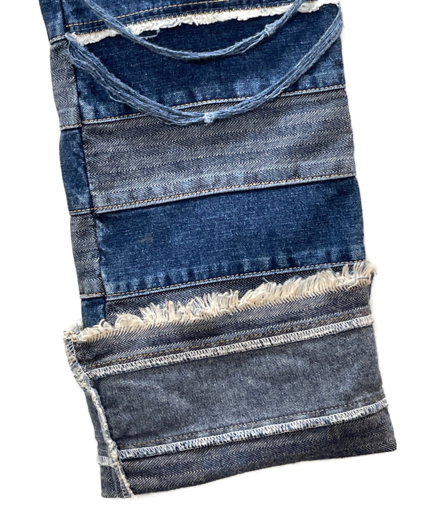 [Pre-owned] Hysteric Glamour Patchwork Sea Snake Jeans, Flared Pants Y2K/KINKY