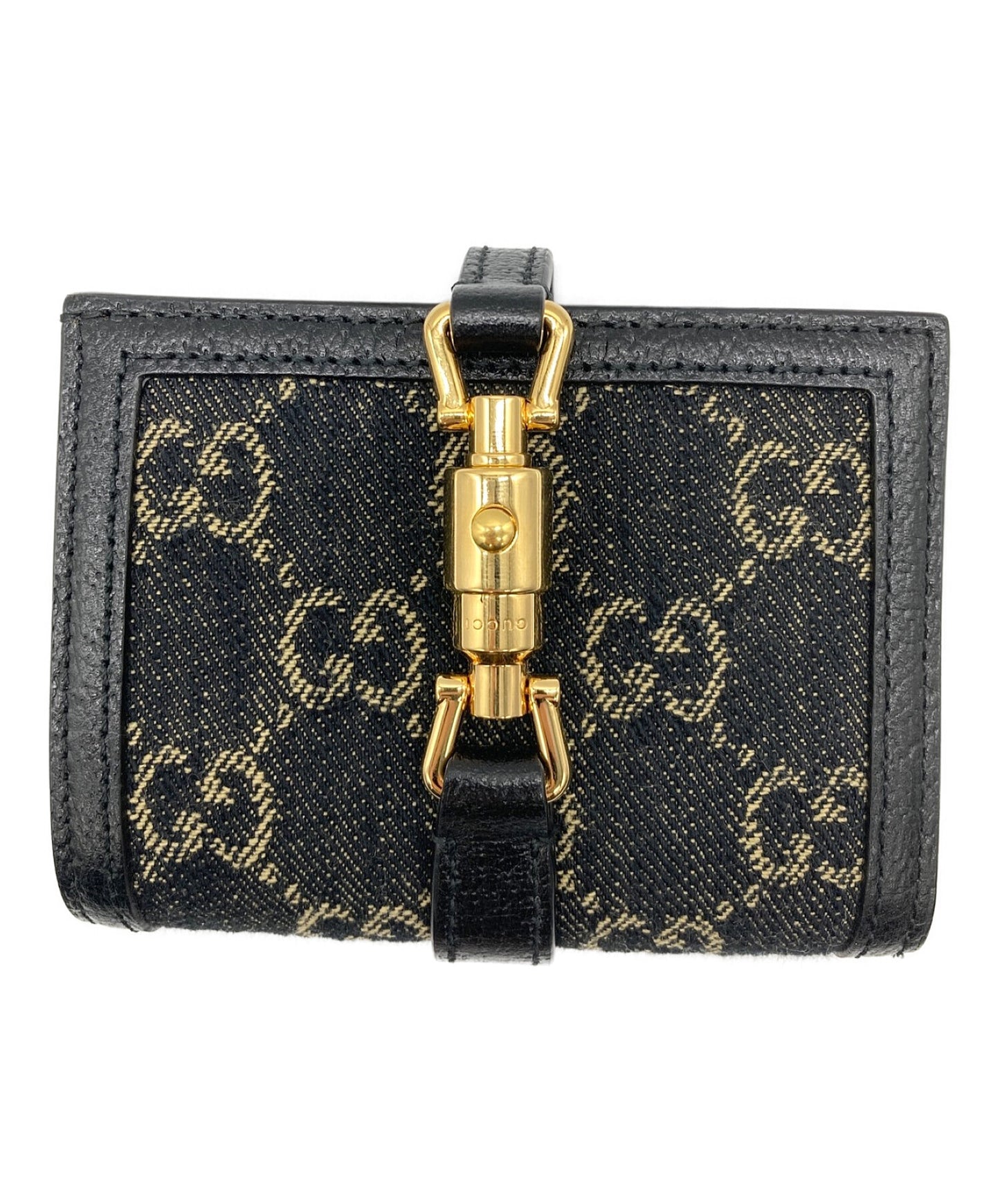 [Pre-owned] GUCCI compact wallet 645536 496334