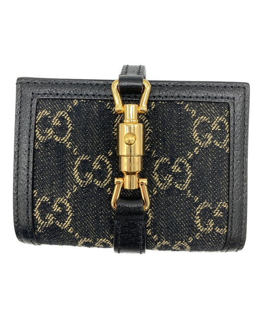 [Pre-owned] GUCCI compact wallet 645536 496334