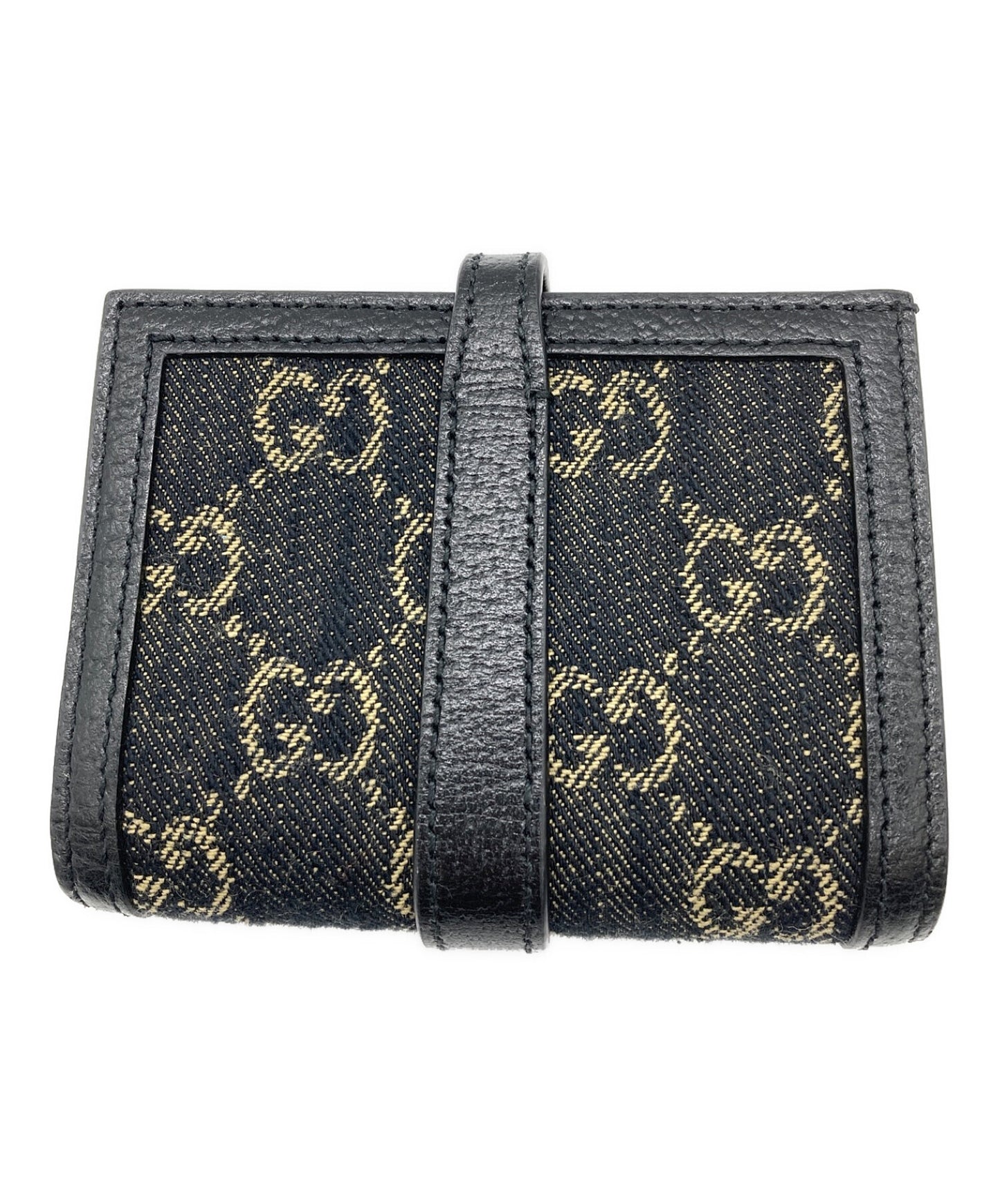 [Pre-owned] GUCCI compact wallet 645536 496334