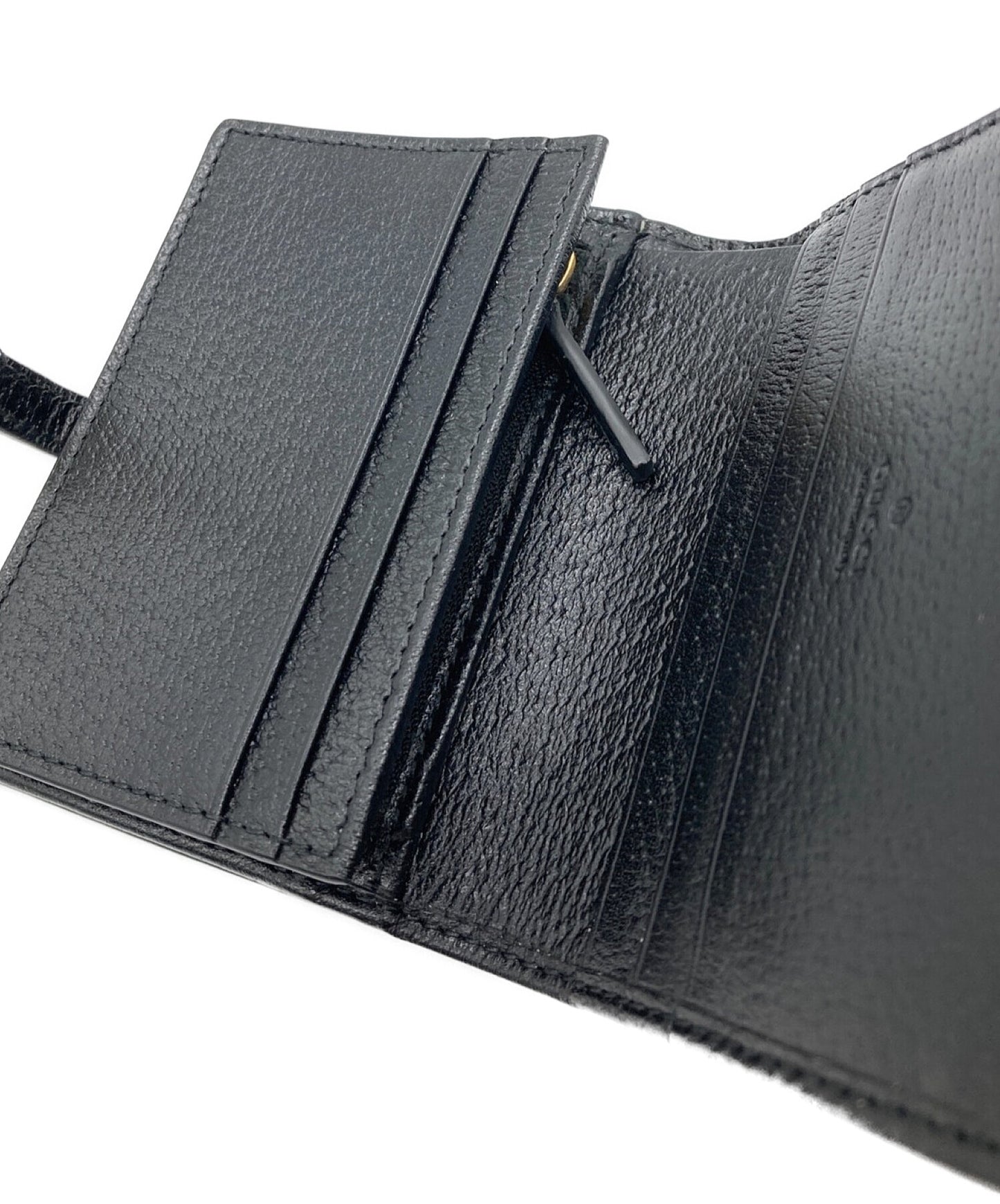 [Pre-owned] GUCCI compact wallet 645536 496334