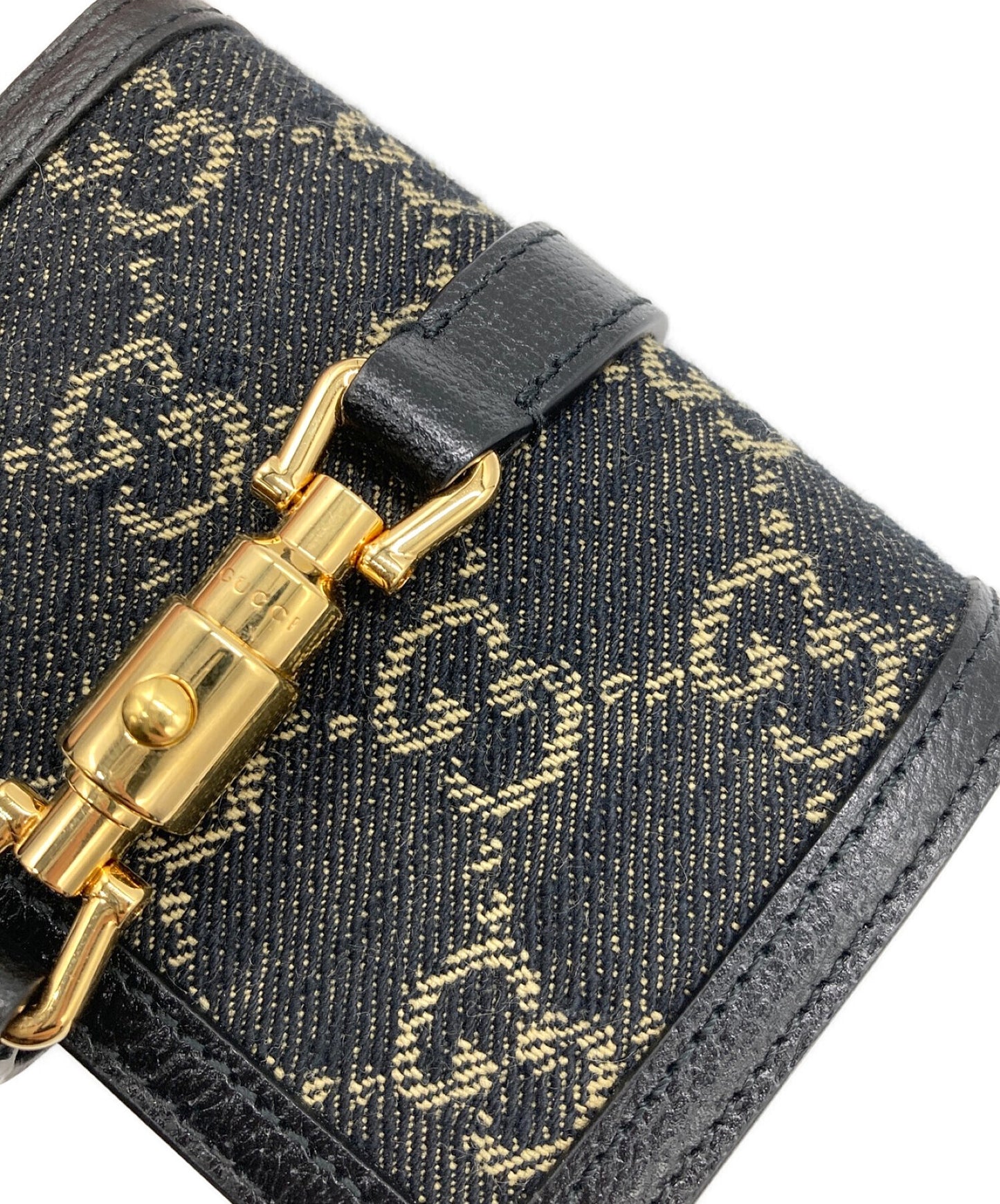 [Pre-owned] GUCCI compact wallet 645536 496334