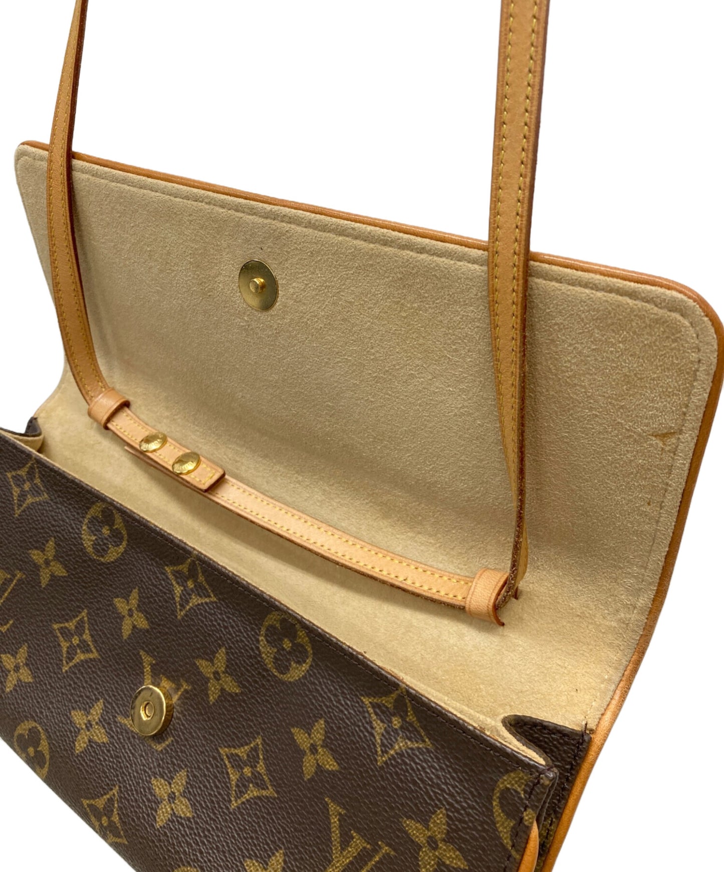 [Pre-owned] LOUIS VUITTON Monogram Pochette Twin GM M51852