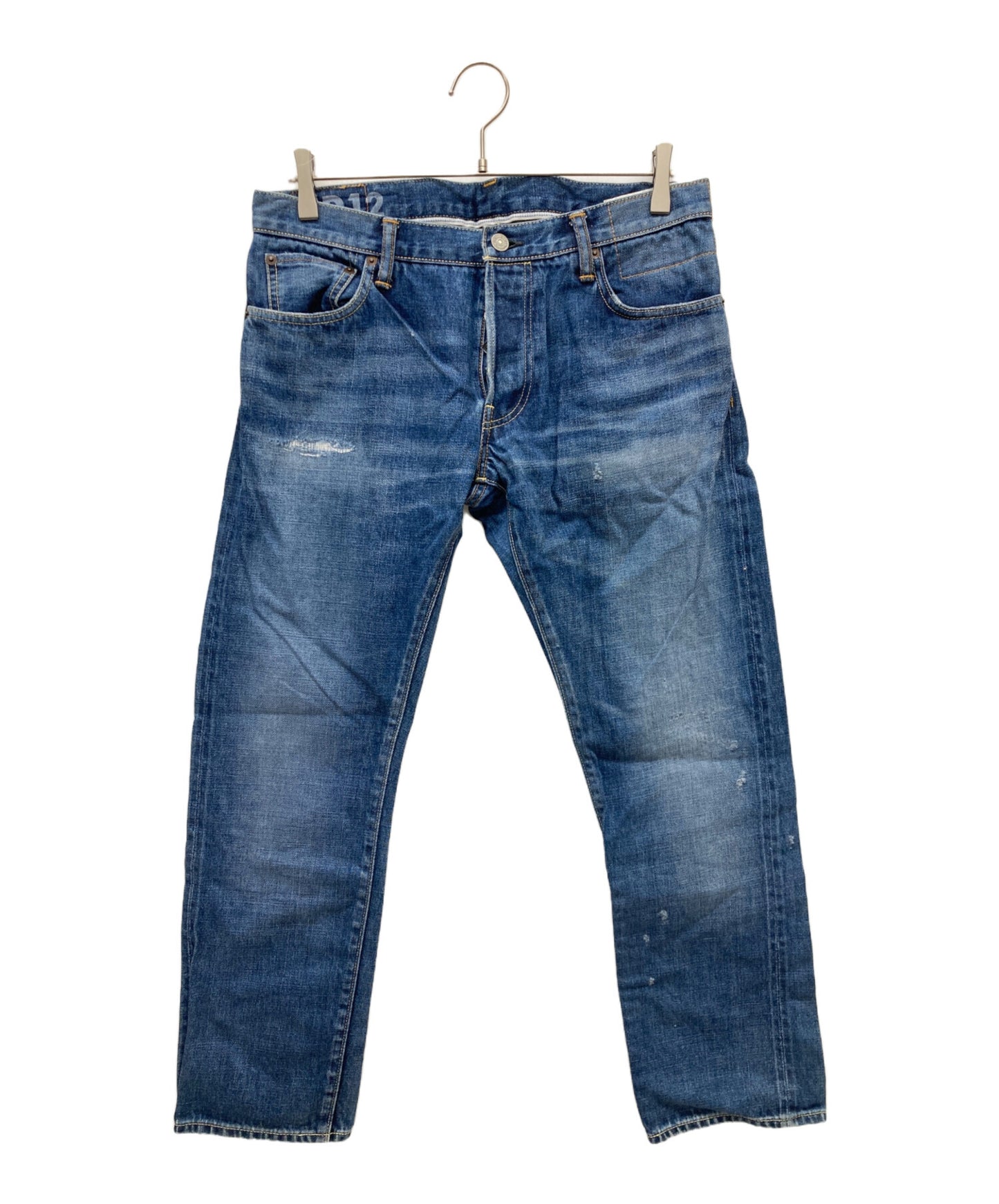 [Pre-owned] VISVIM Button fly skinny denim pants 0117105005020