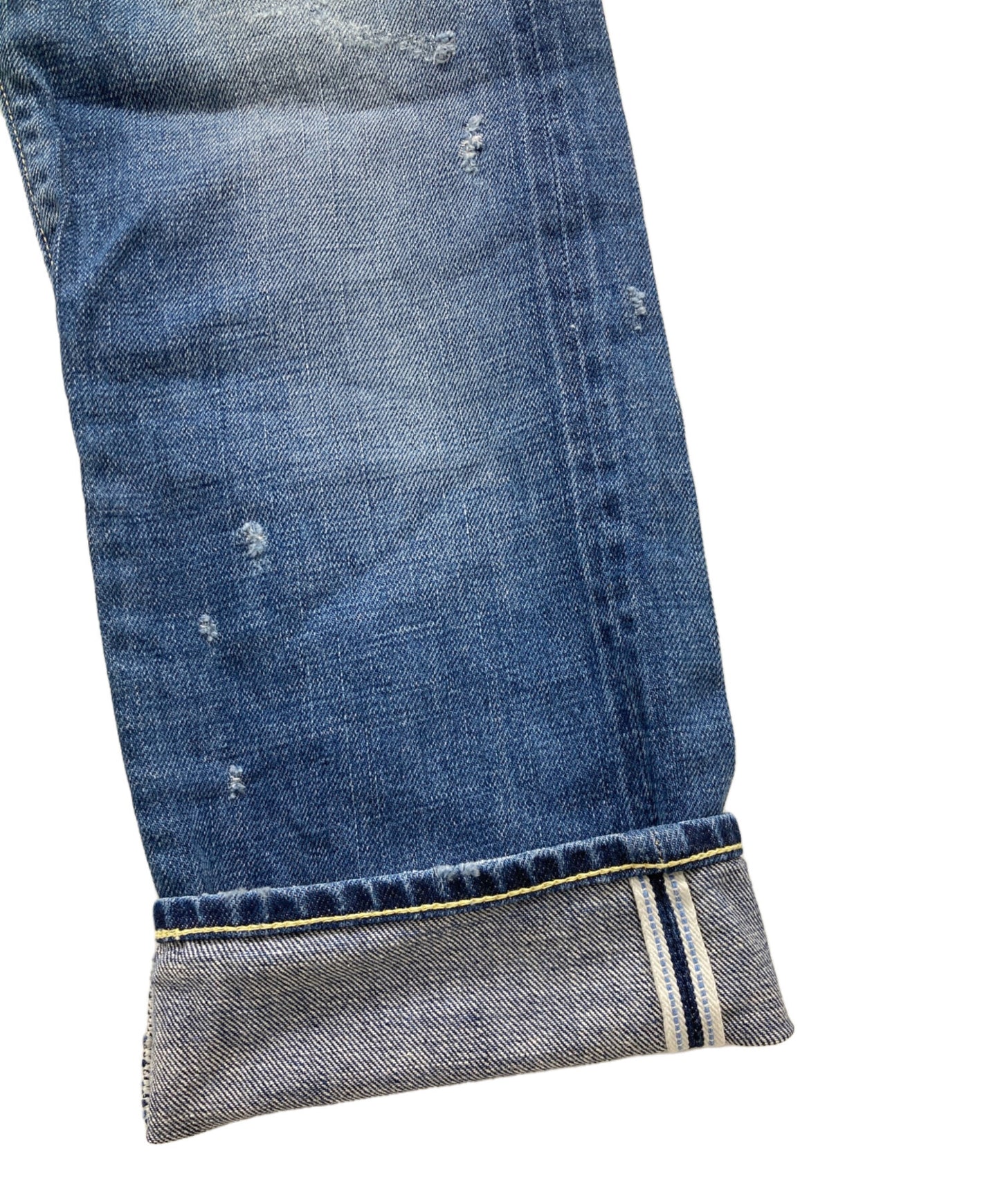 [Pre-owned] VISVIM Button fly skinny denim pants 0117105005020